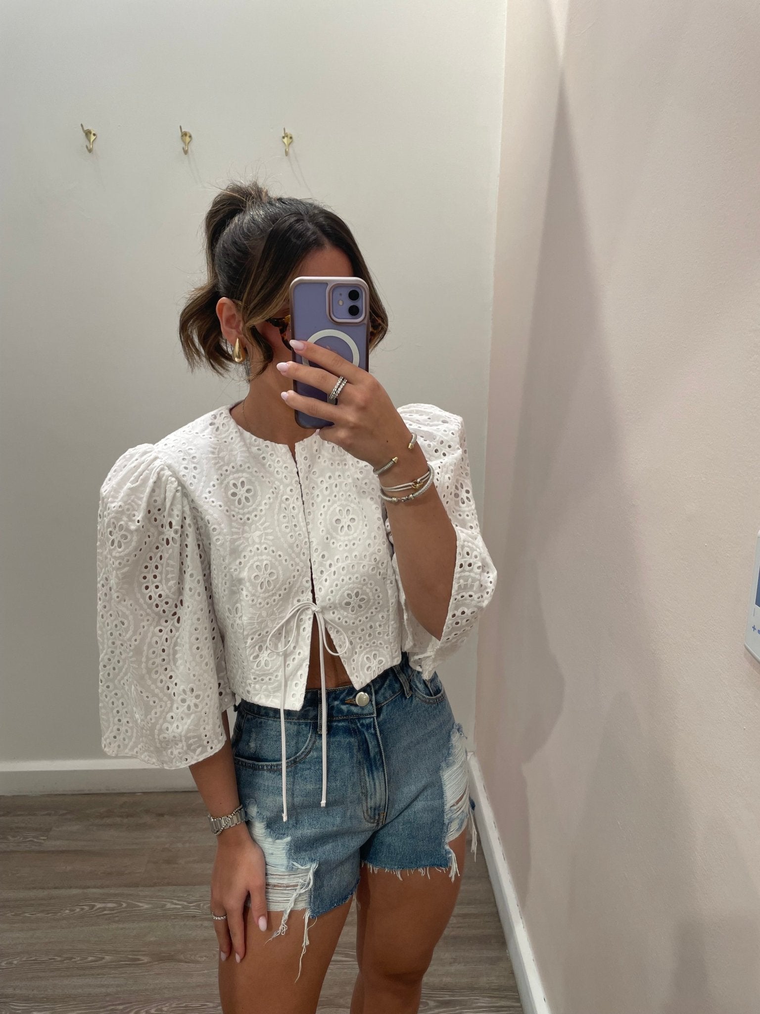 LOTTUS JEAN SHORTS