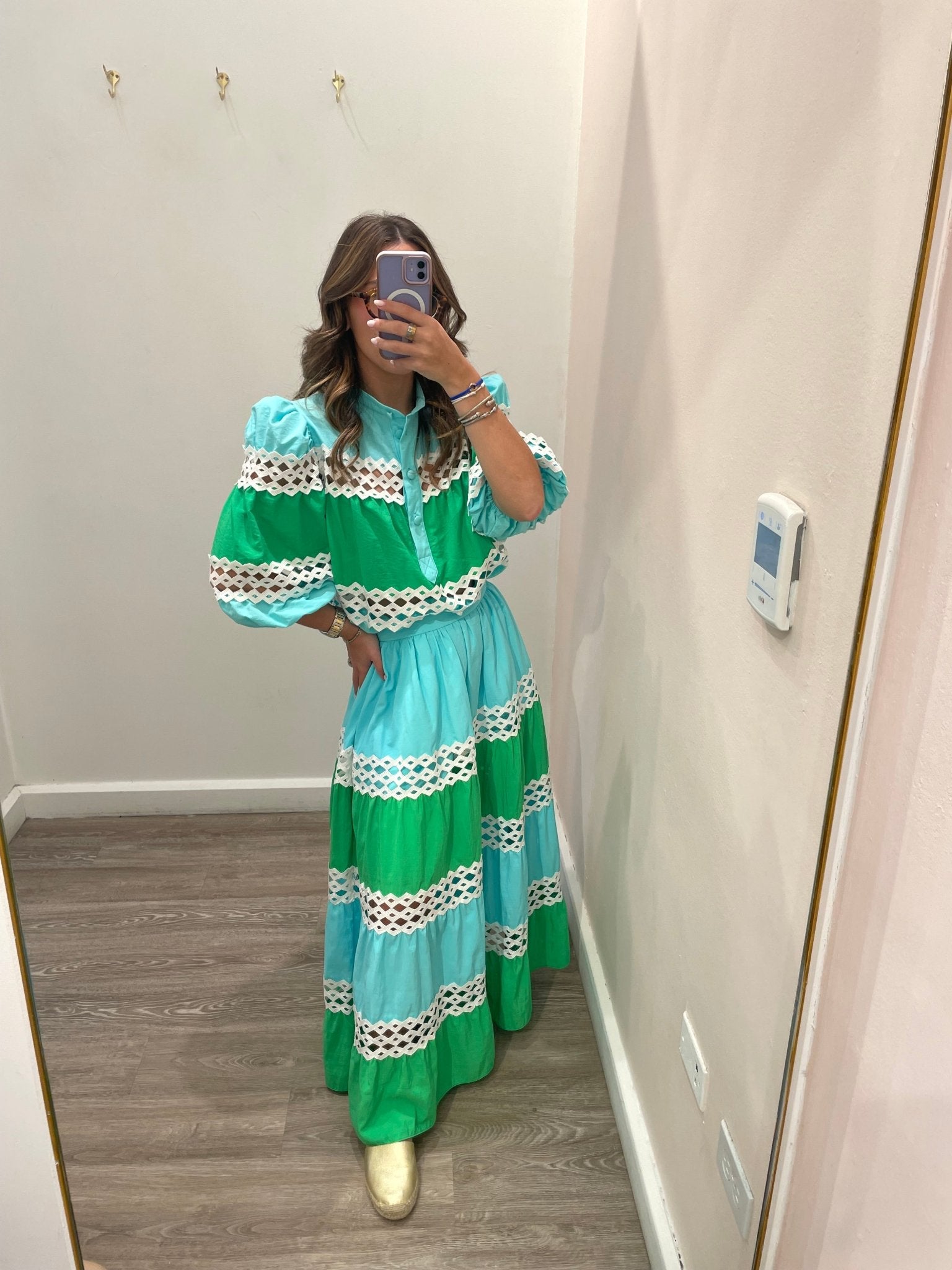 AMAR SUPER MIDI SKIRT SET