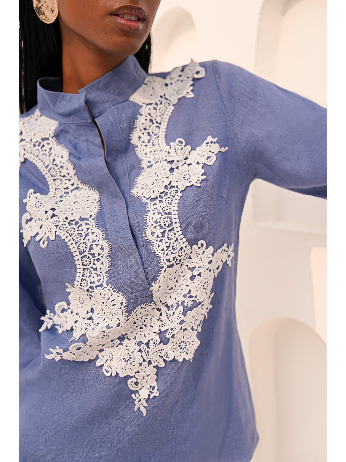 LN EMBROIDERY TWO PIECE SET