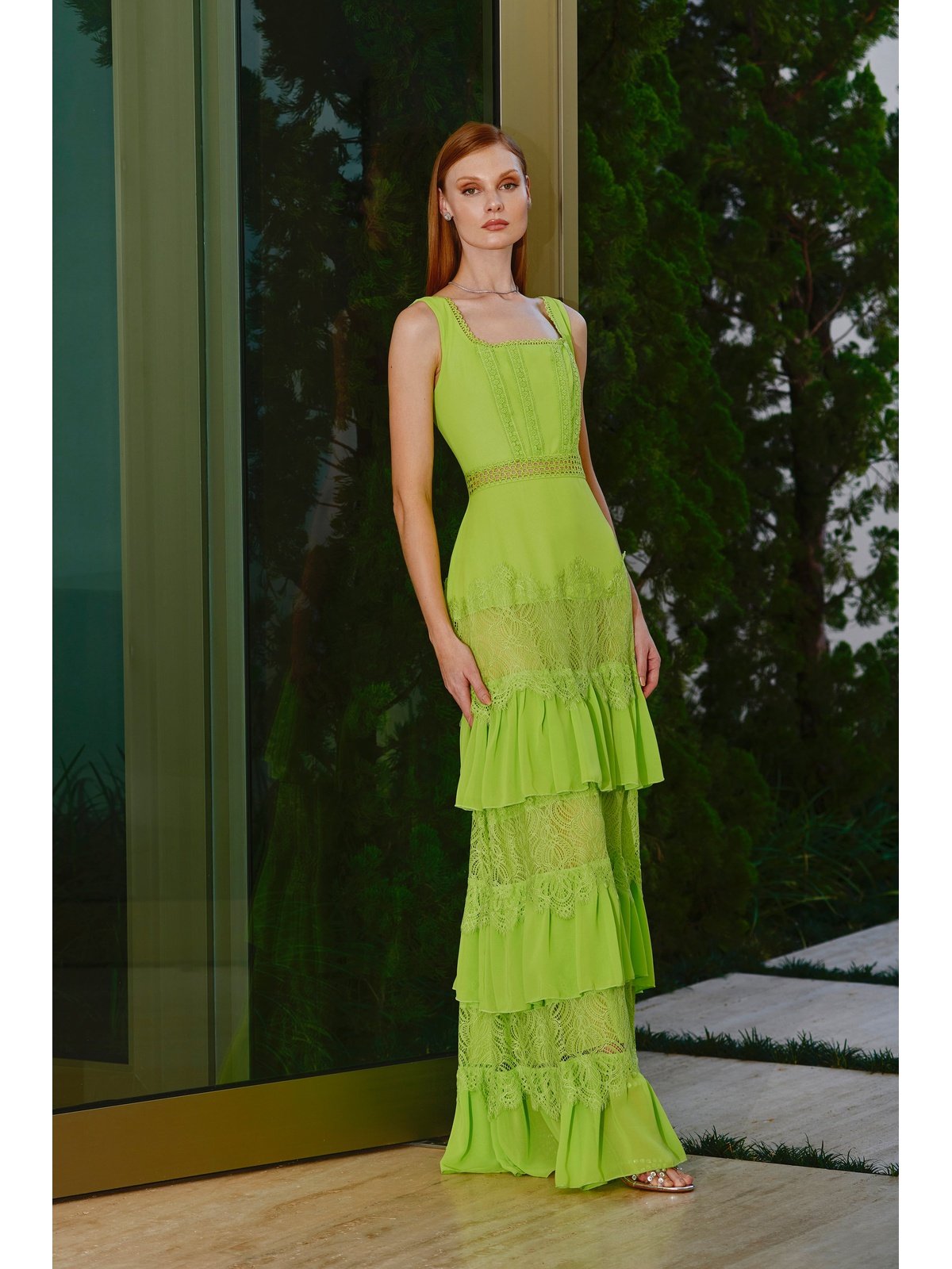 LN Renda Chiffon Dress