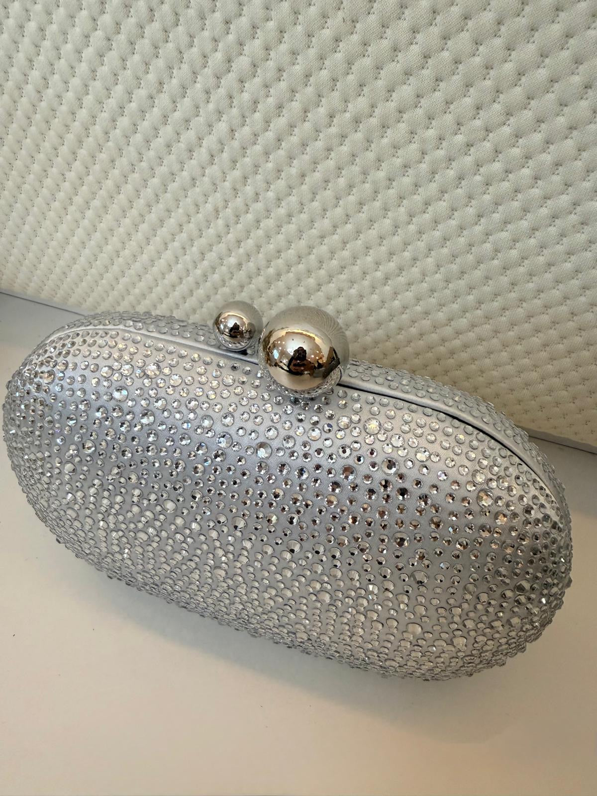 ITVOGUE SPARKLE OVAL CLUTCH