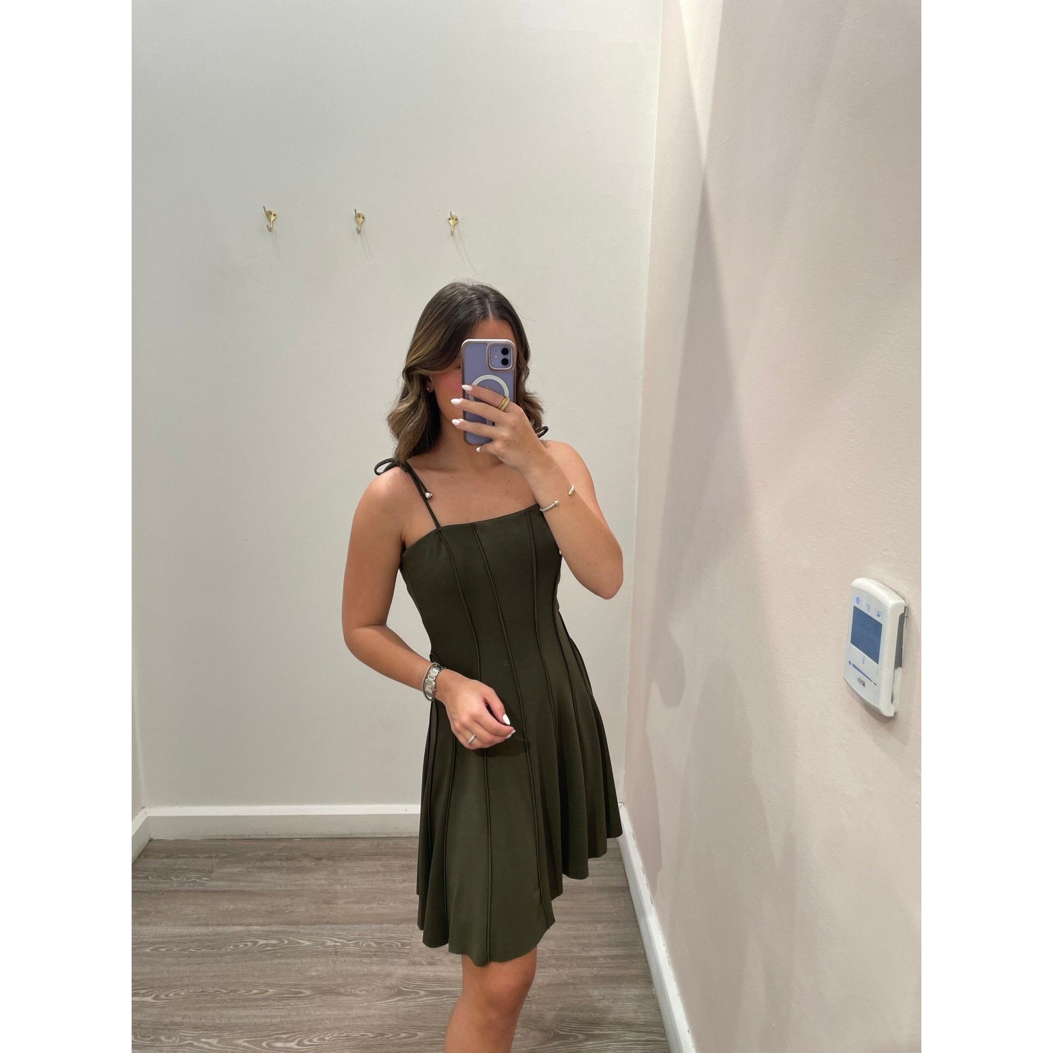 SK SHORT DRESS ADJUSTABLE STRAPS