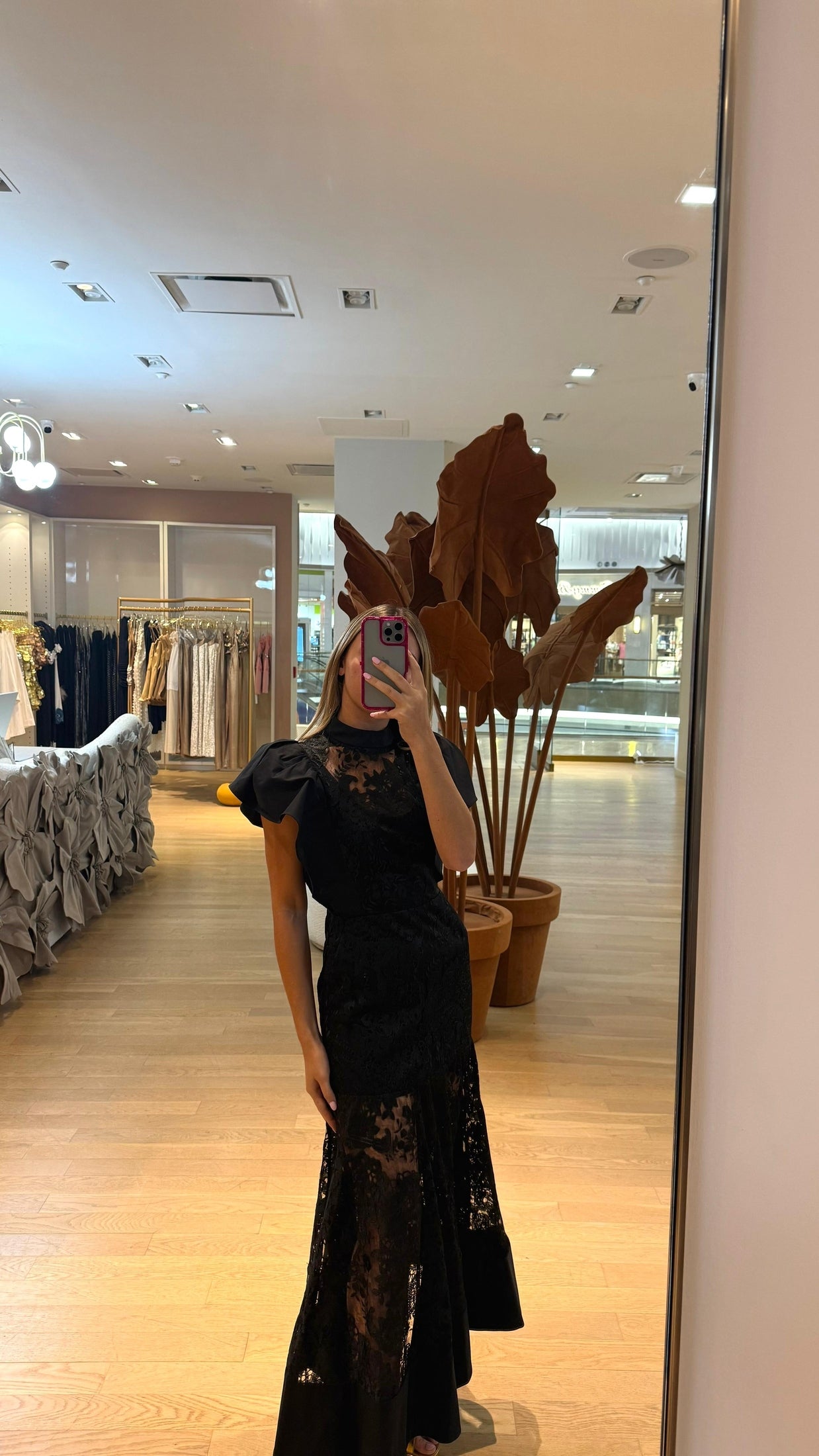 SCLUB BLACK GOWN