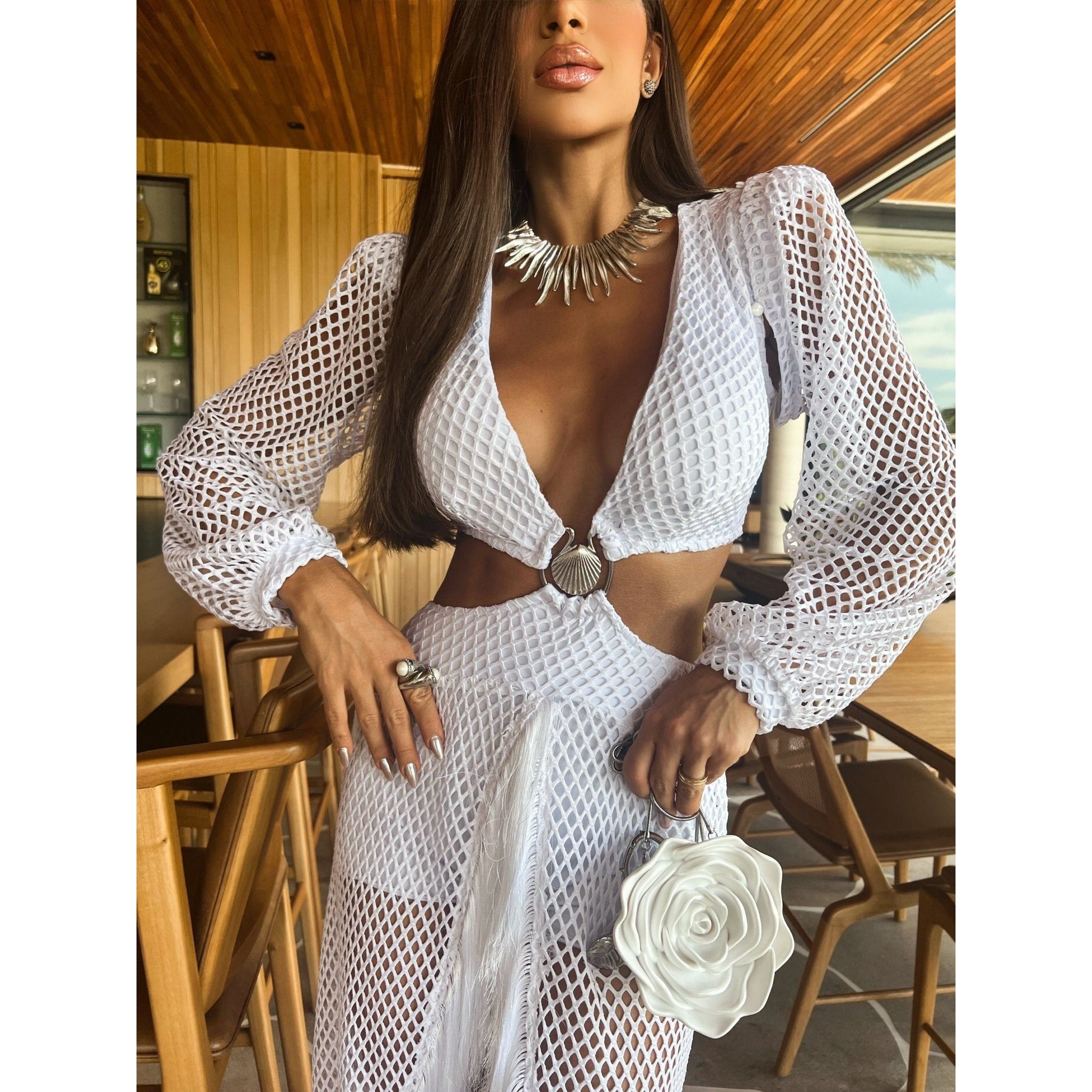 MEYER REMOVABLE SLEEVES DRESS