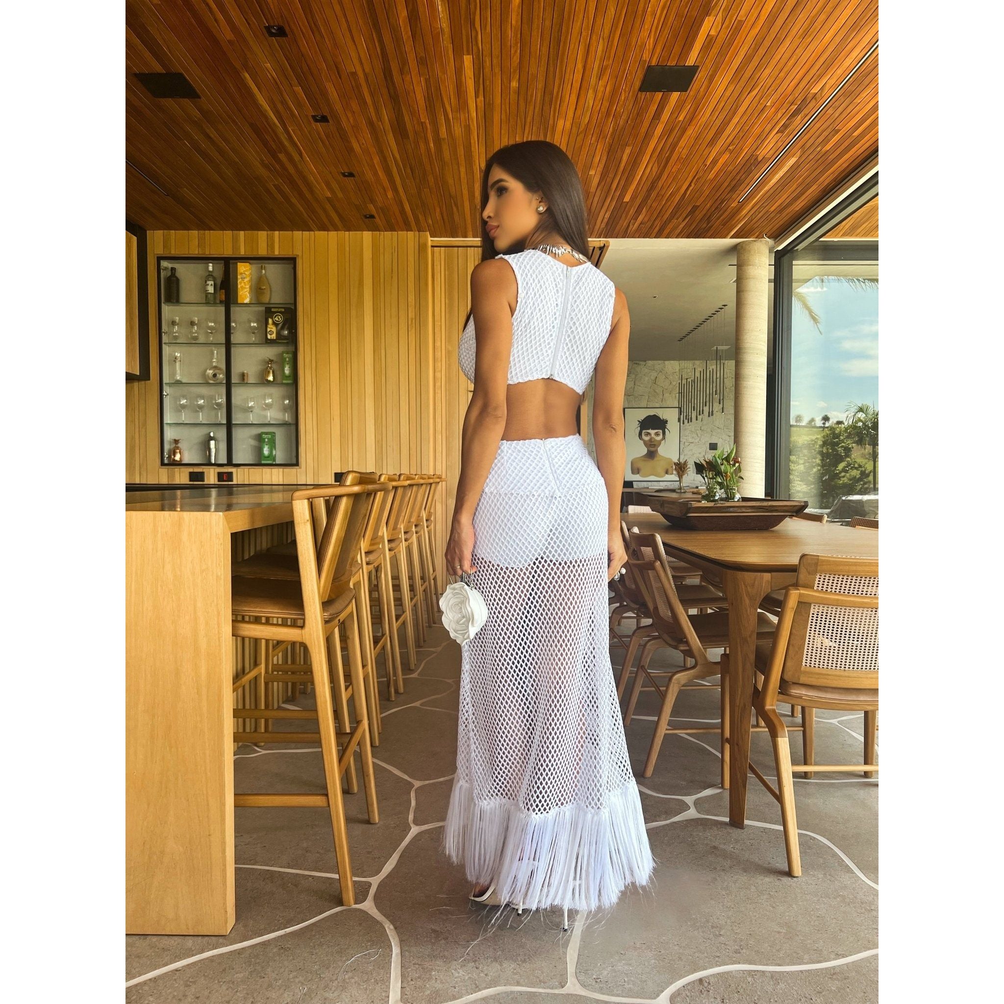 MEYER REMOVABLE SLEEVES DRESS