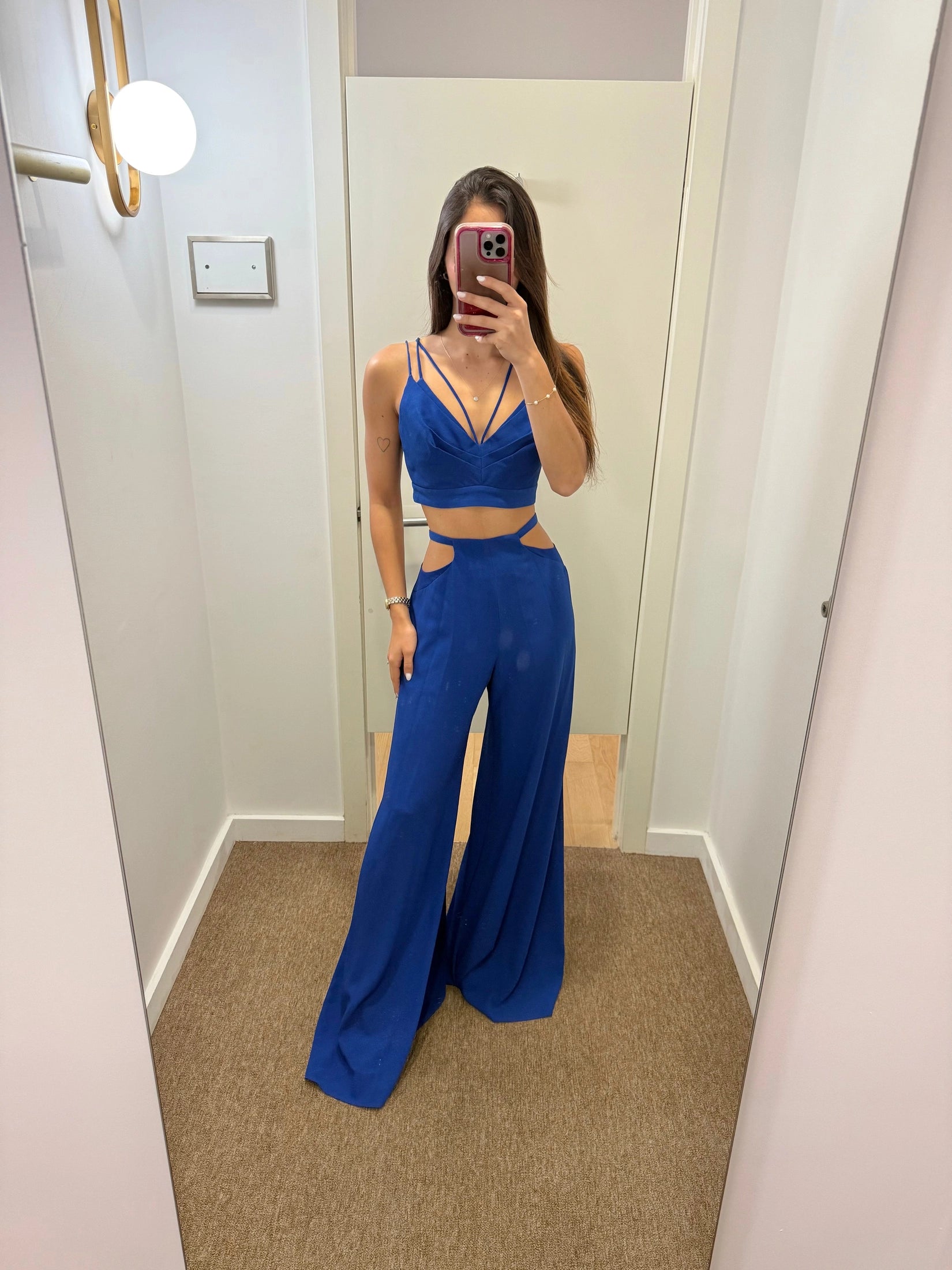 SK ROYAL BLUE TWO PIECE SET