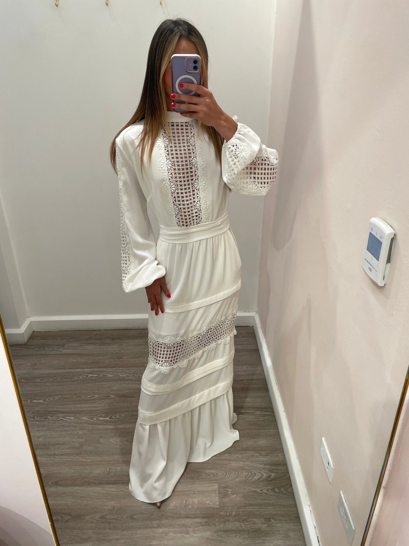 SCLUB RENDA WHITE DRESS