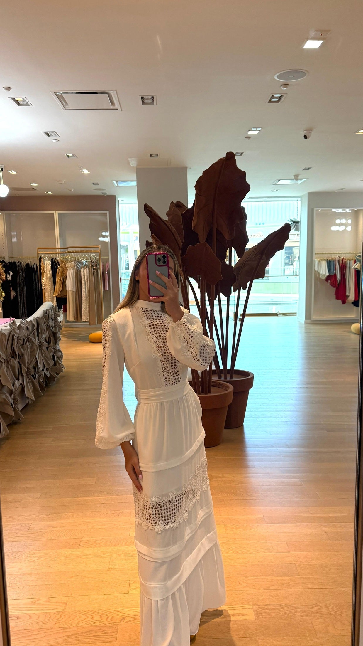 SCLUB RENDA WHITE DRESS