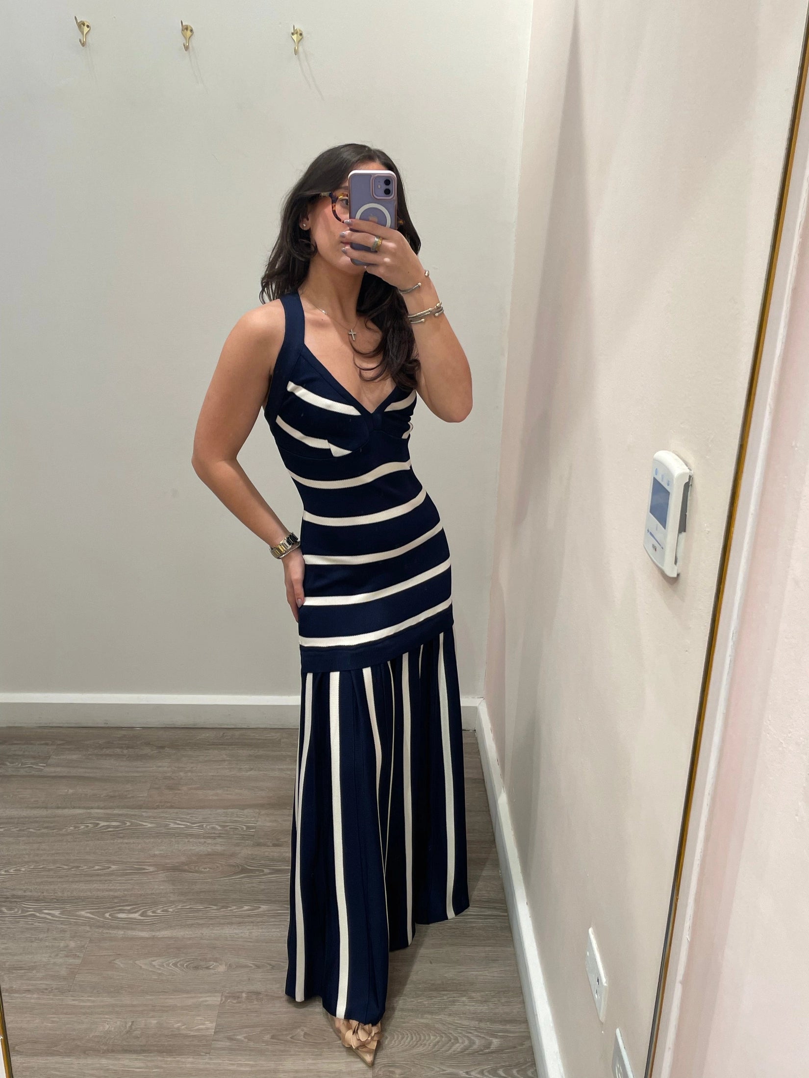 VESTIDO TRICOT STRIPES