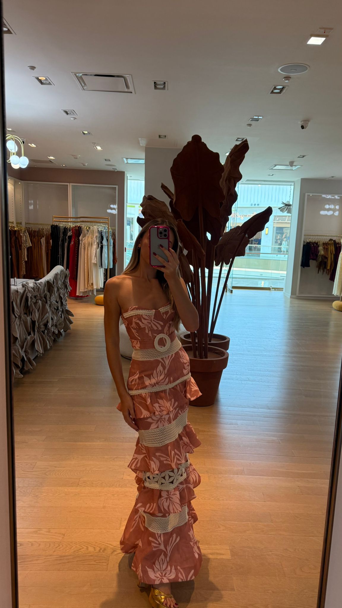 PB TROPICAL LONG DRESS