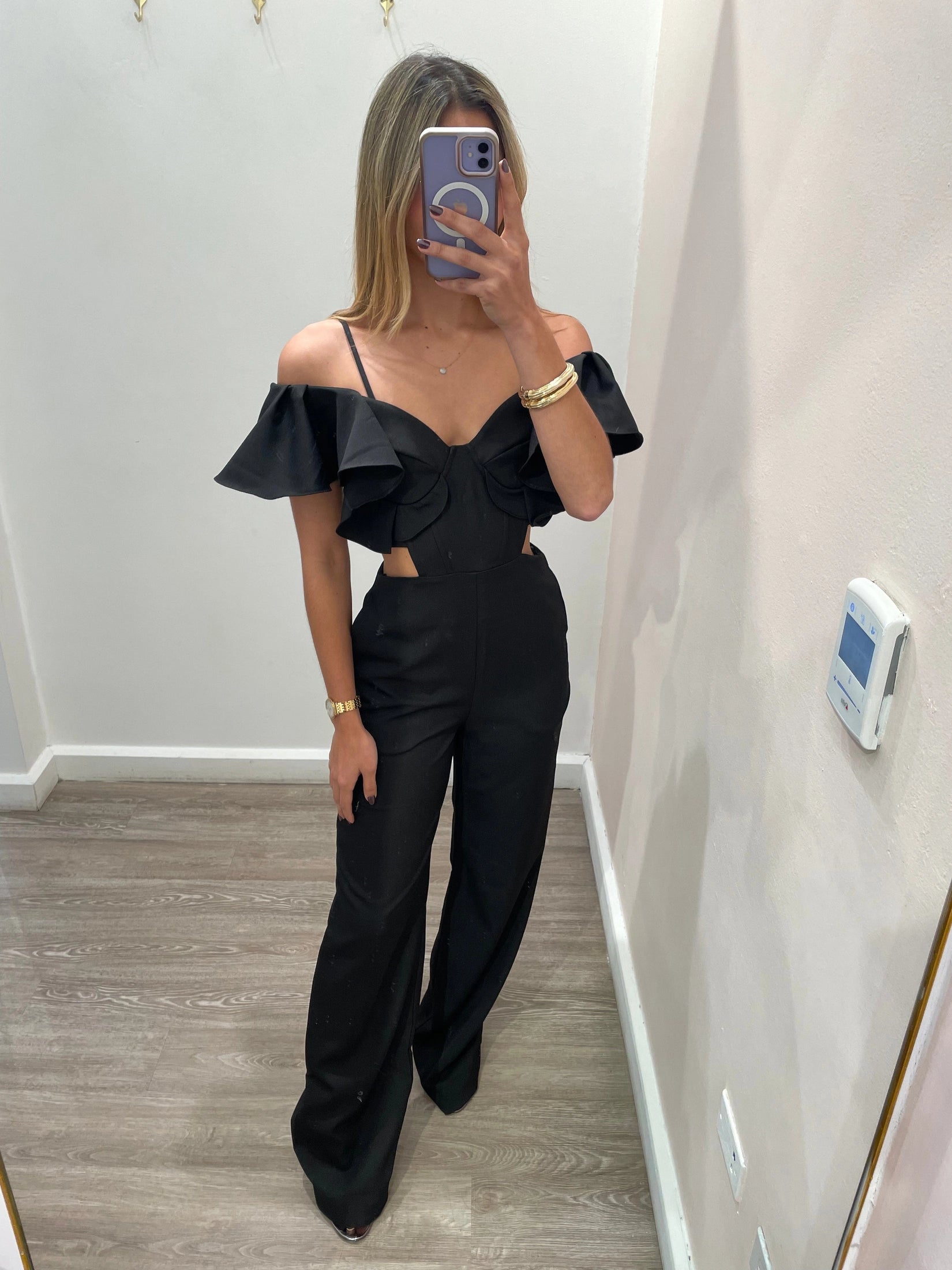 AMAR RUFFLES JUMPSUIT