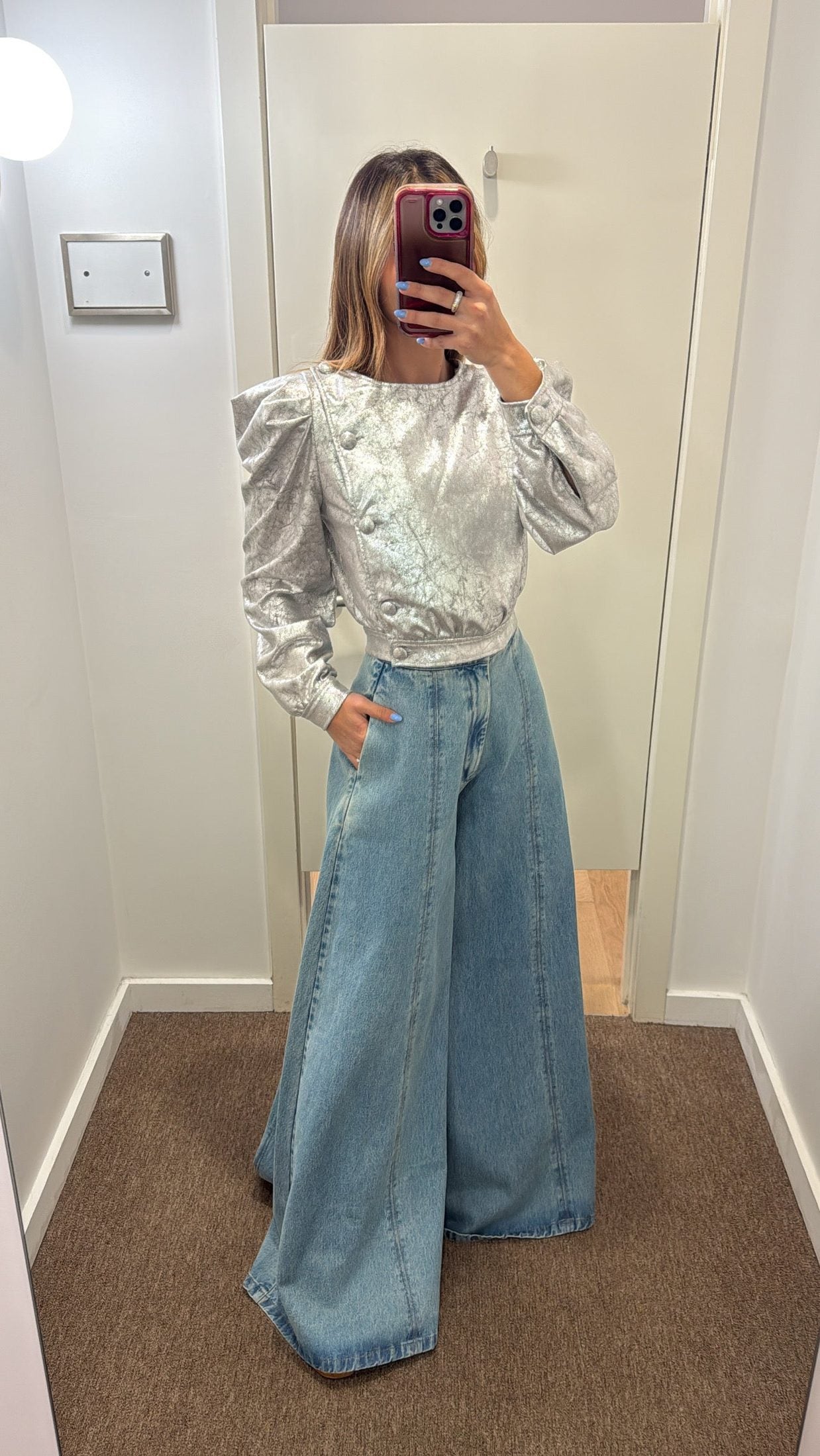 TD METAL LONG SLEEVE TOP