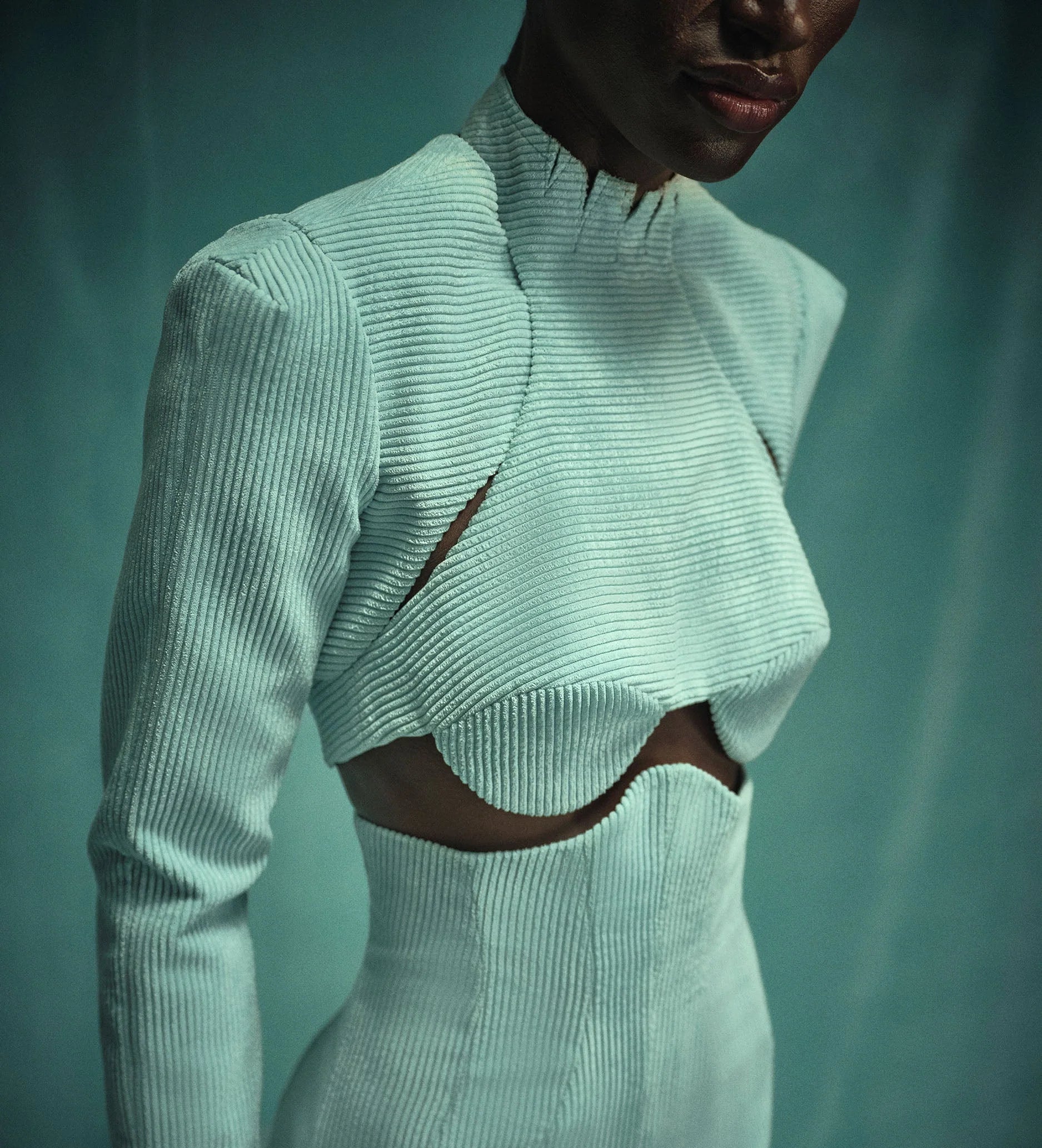 HL CORSET PANTS - MINT