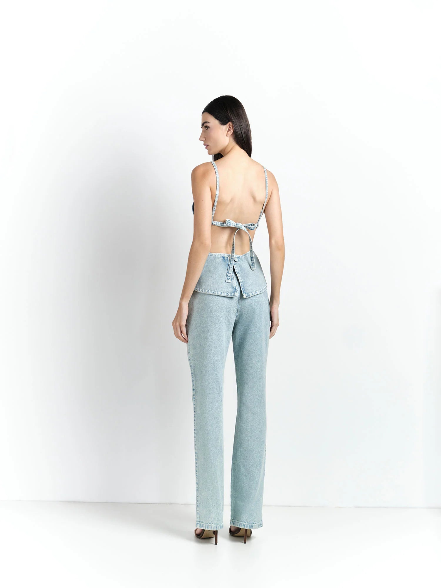 HL PONTE BLOUSE - JEAN
