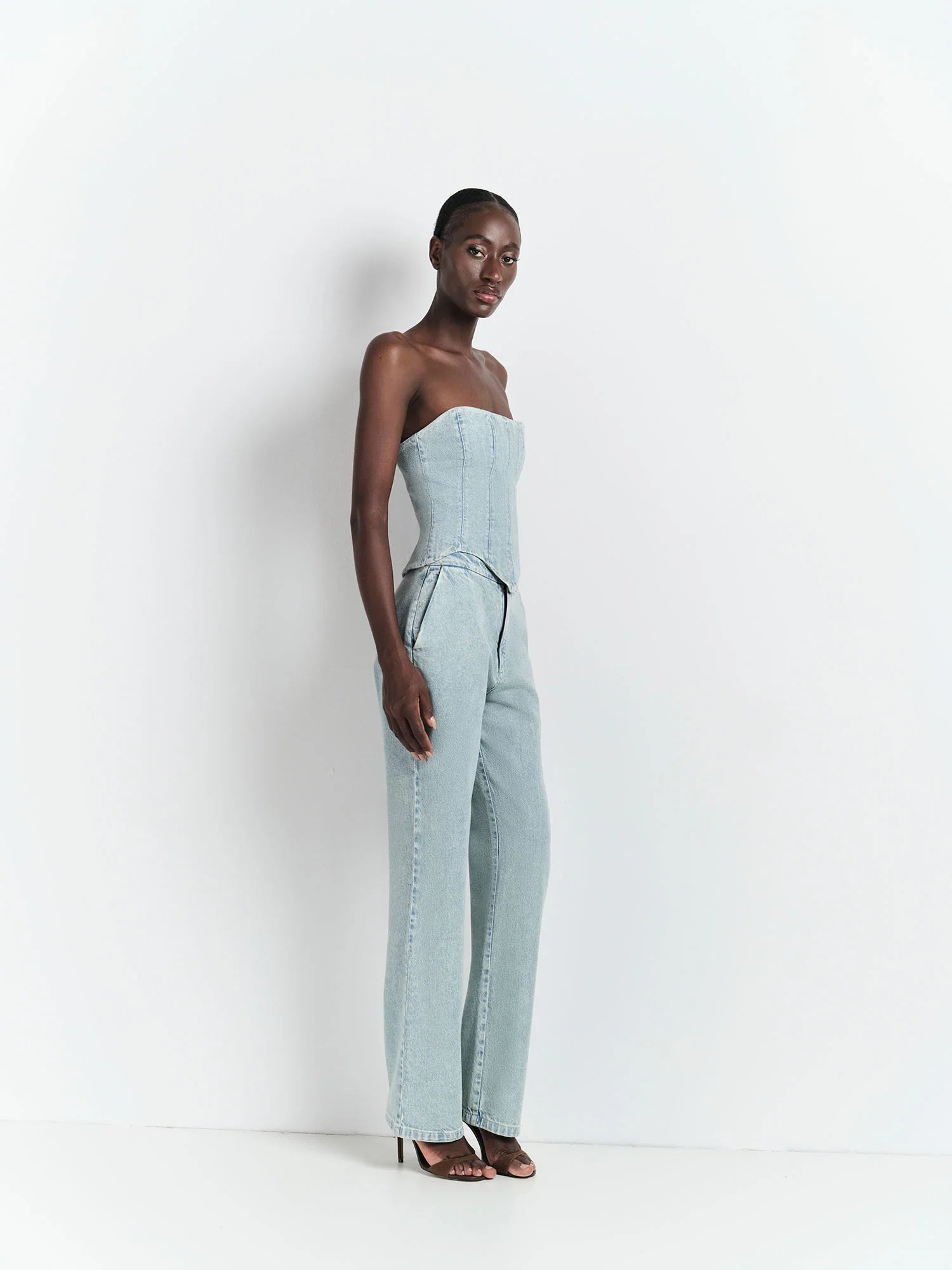 HL CORSET RECORTES - JEAN
