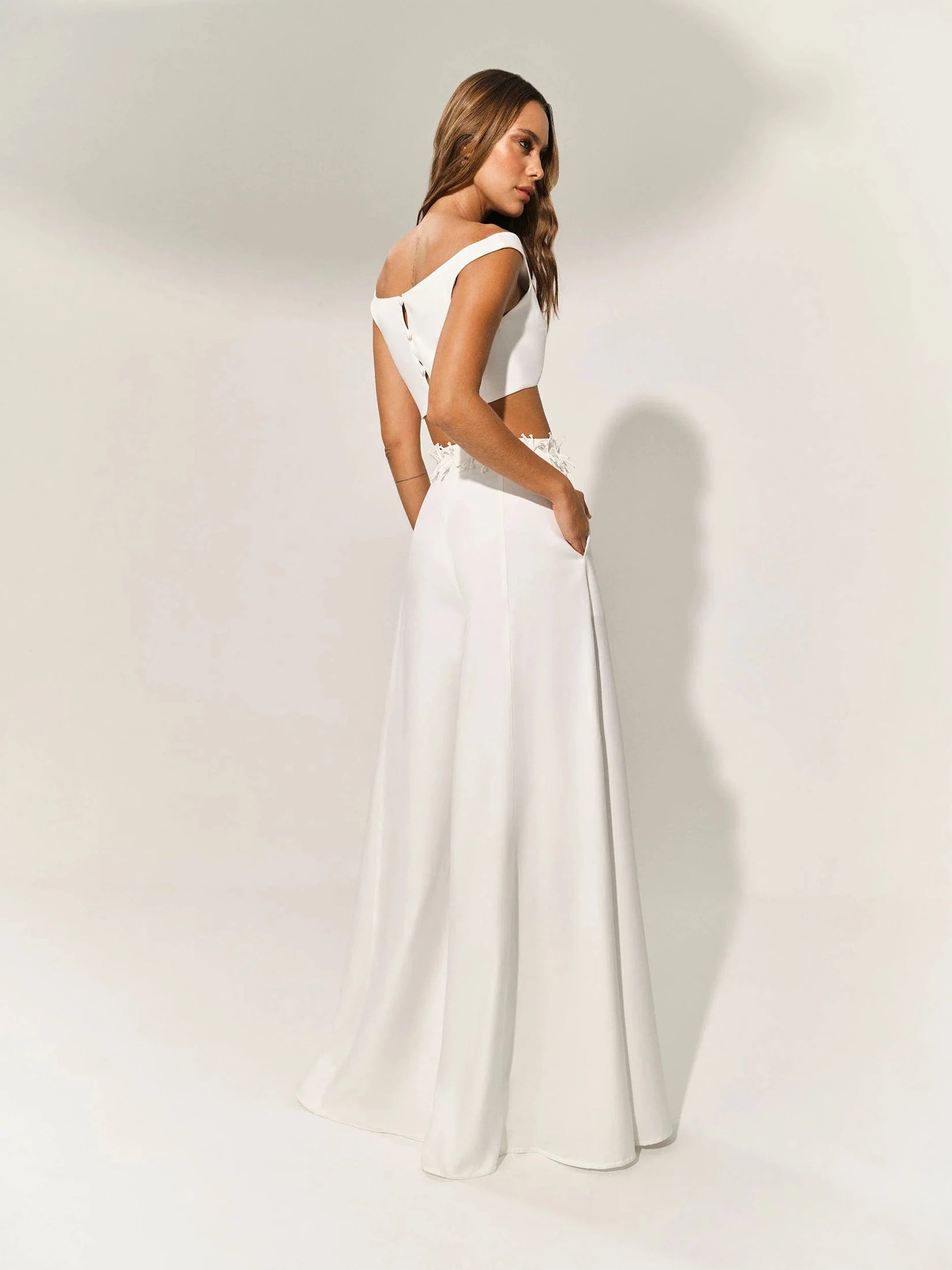 HL DELPHIUS CROPPED TOP