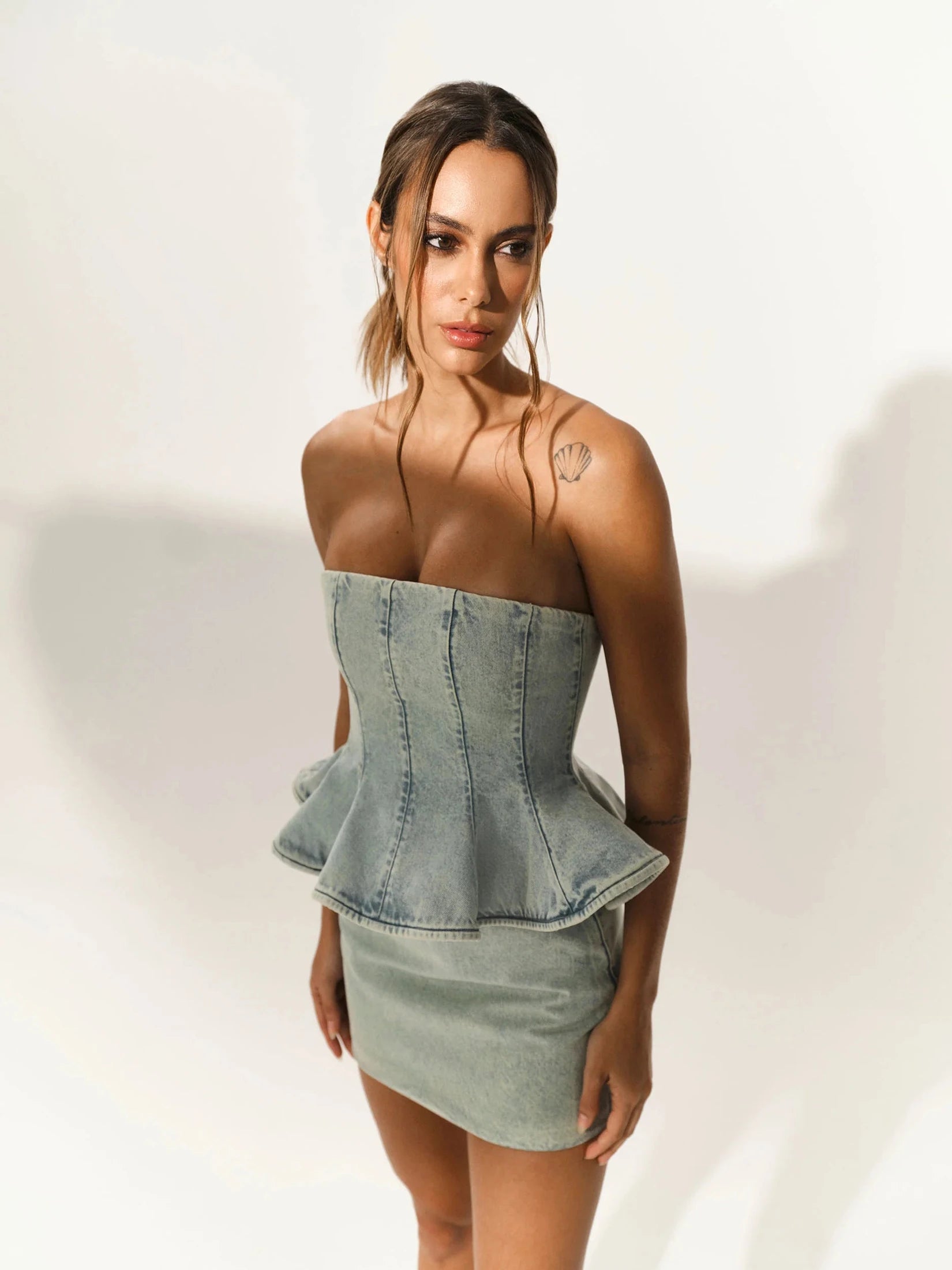 HL ESSENSIAL SKIRT - JEAN