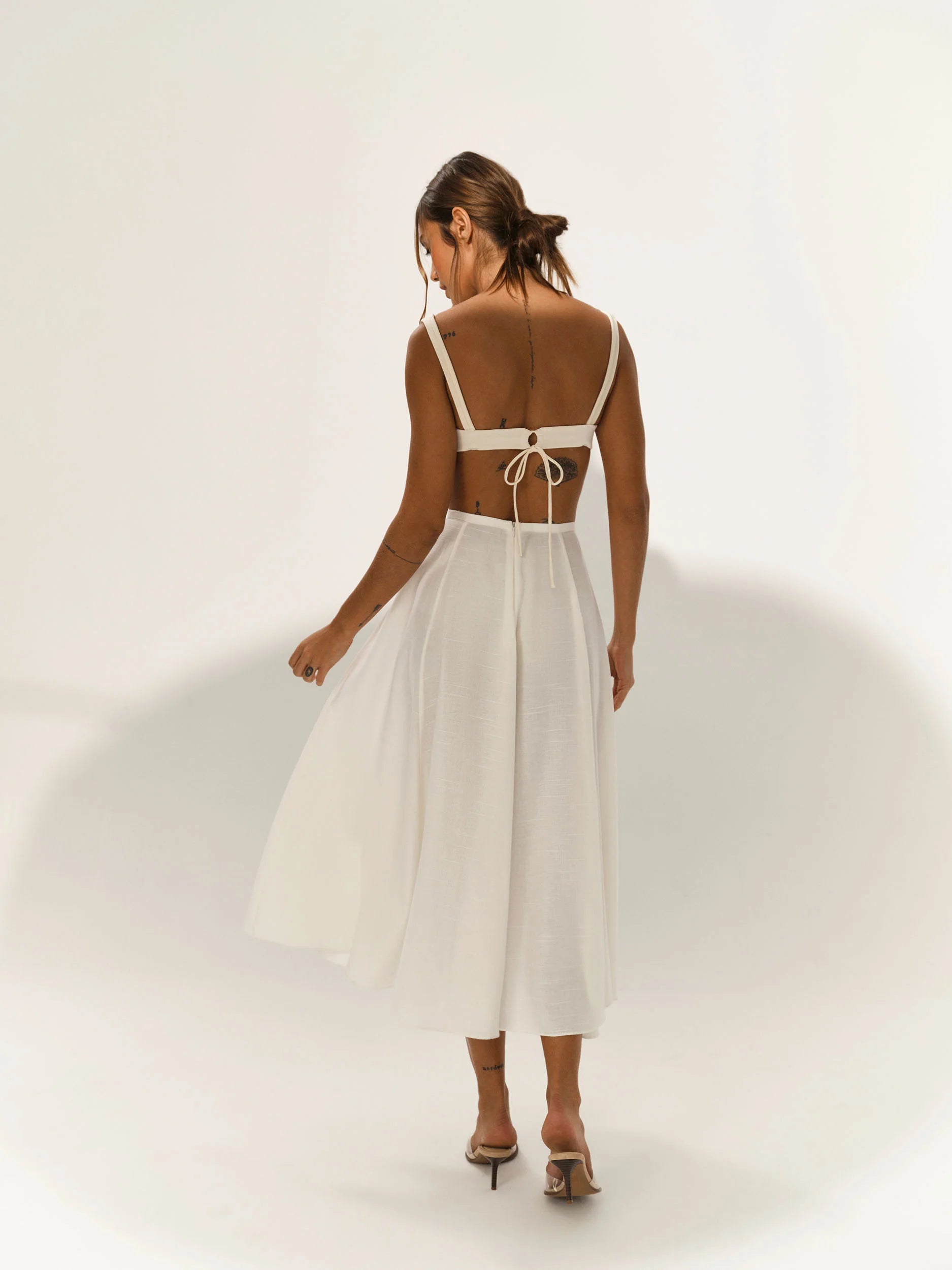 HL MIDI LAMPARINA SKIRT