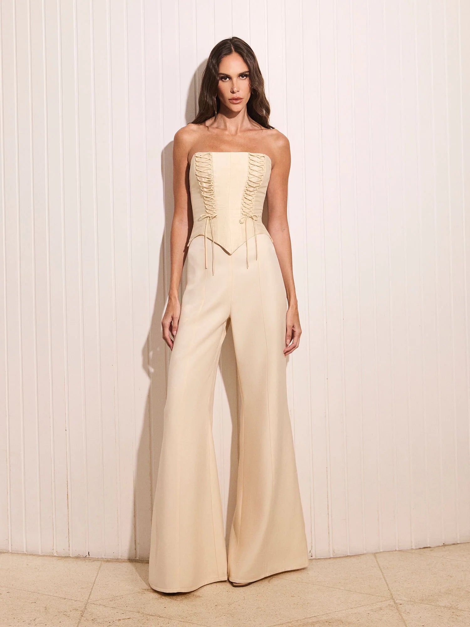 HL FLARE PANTS - PEROLA