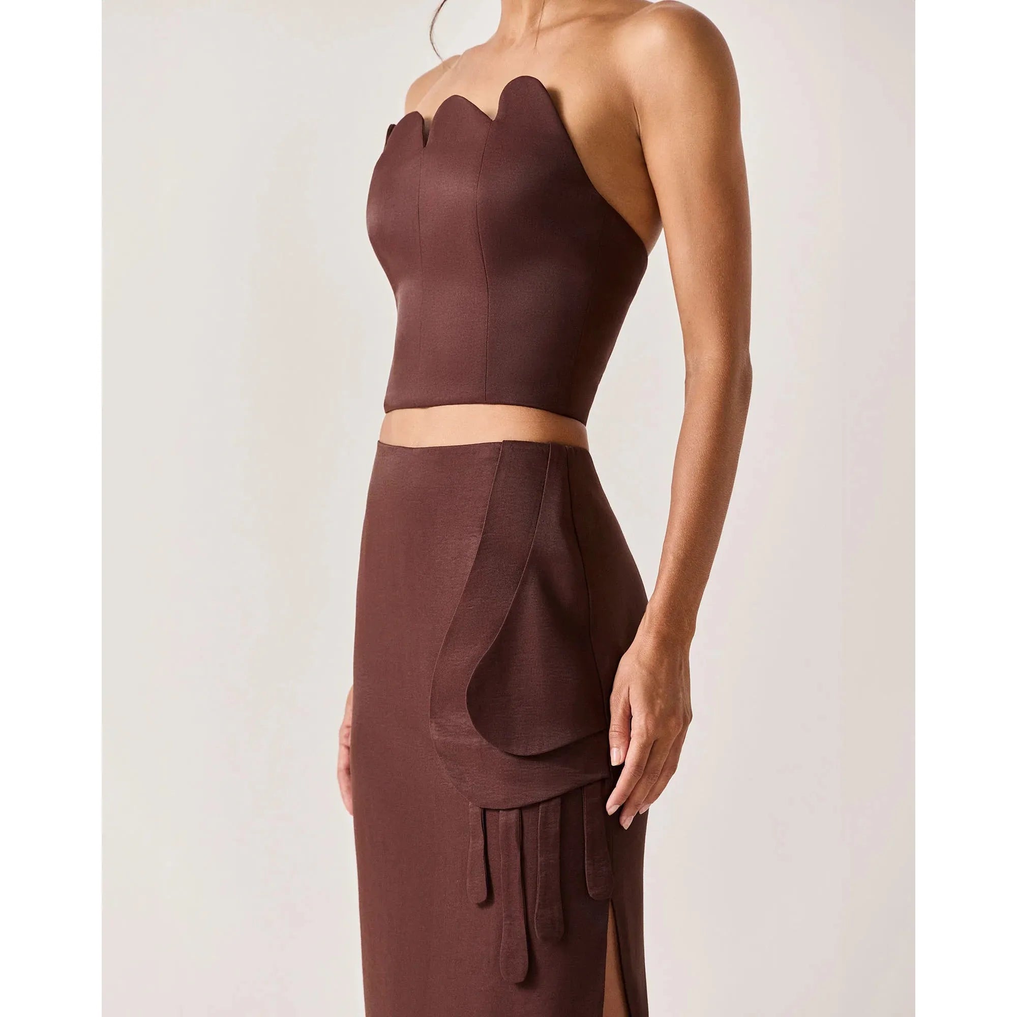 HL MAGELAN CORSET - CAFE