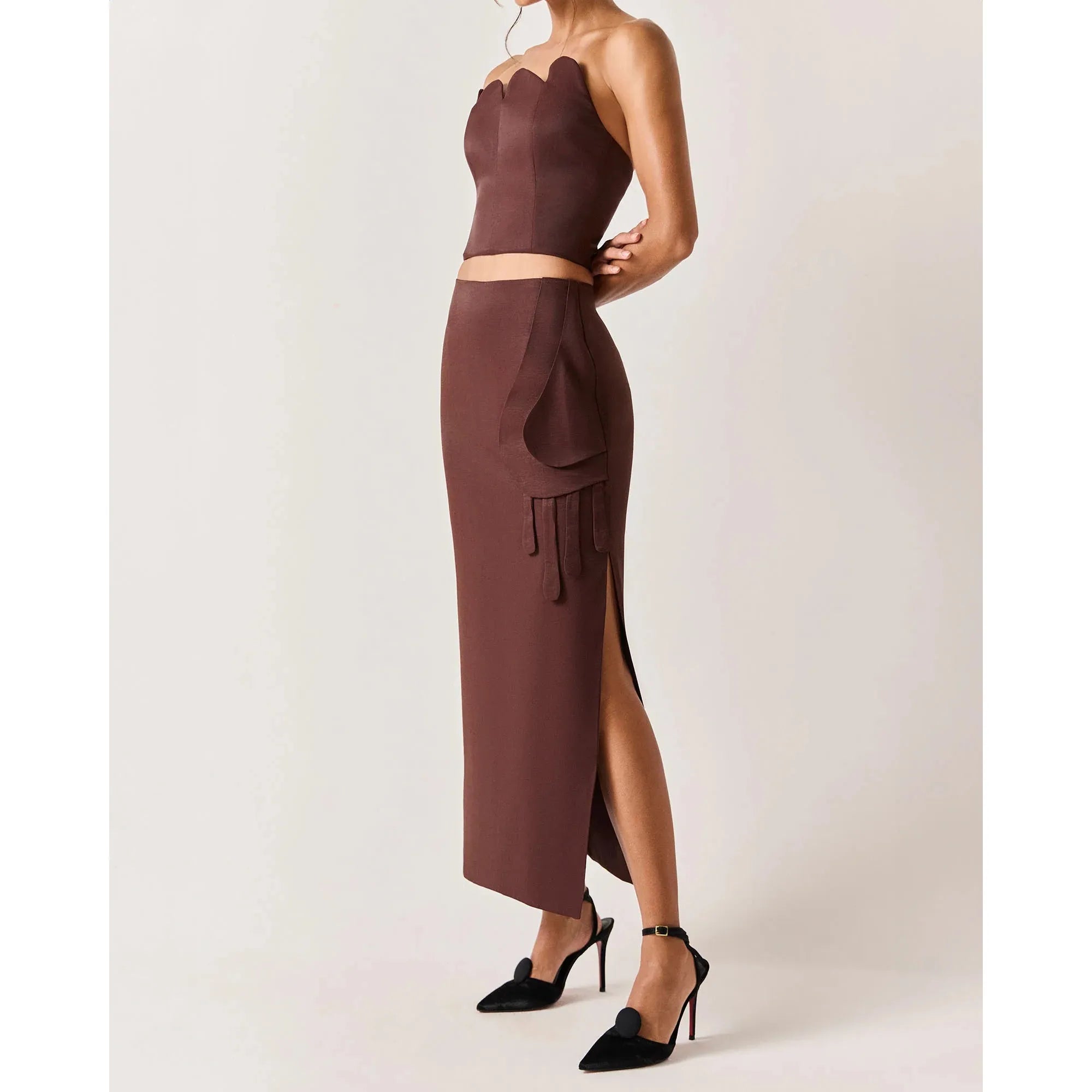 HL MAGELAN CORSET - CAFE