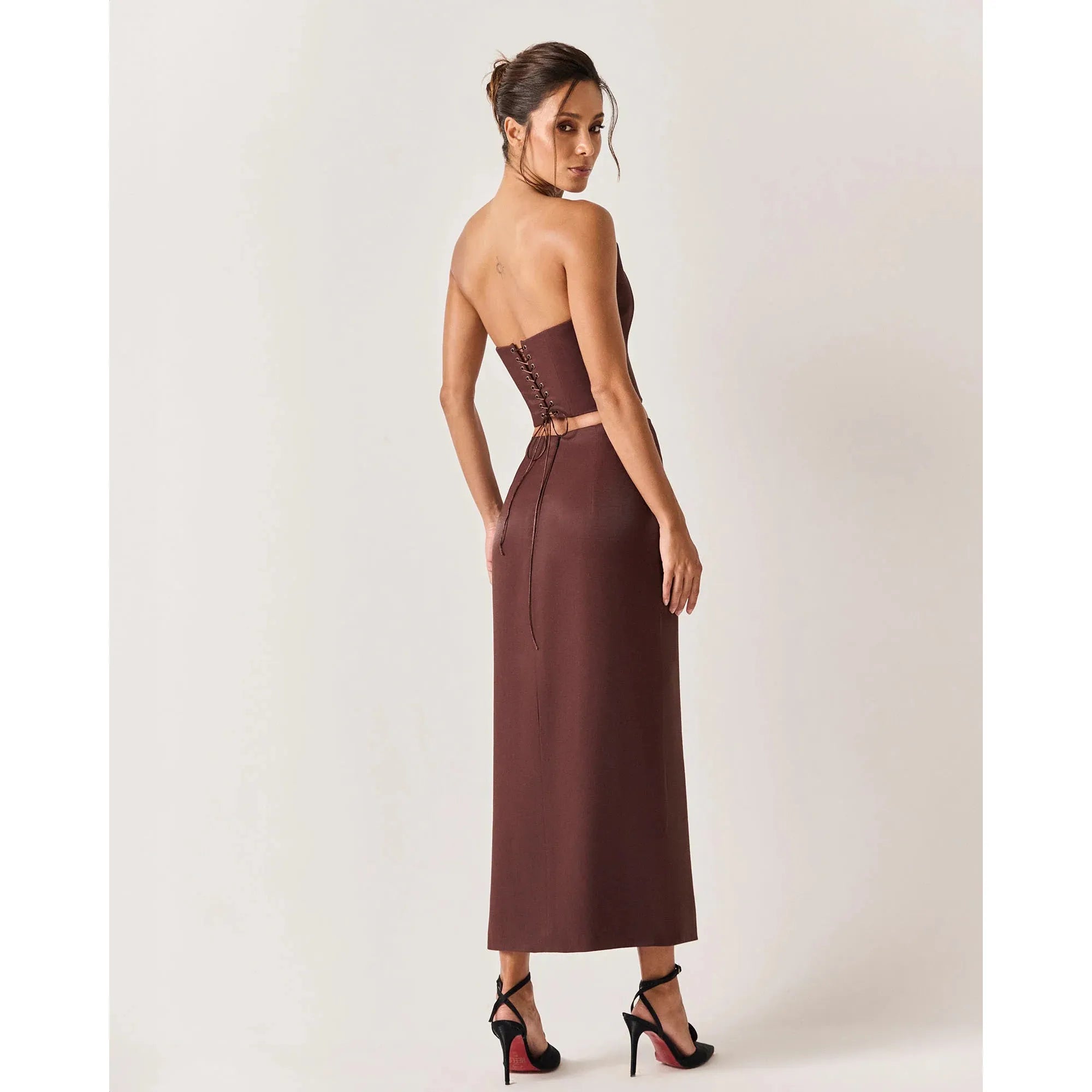 HL MAGELAN CORSET - CAFE