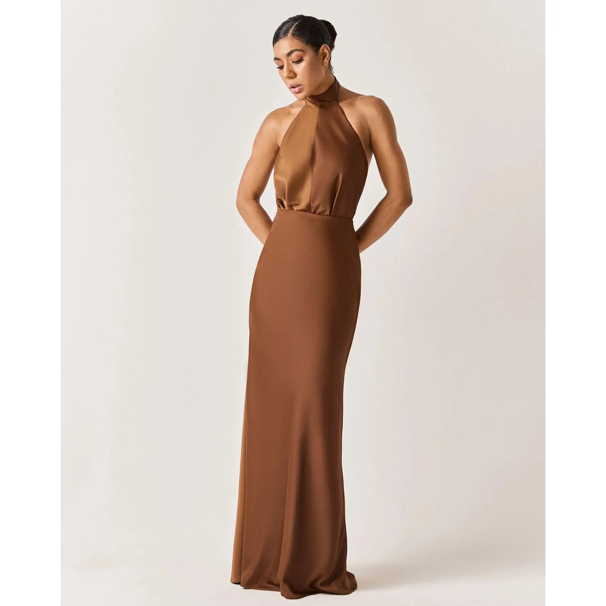 HL LAMPARINA TOP - BROWN