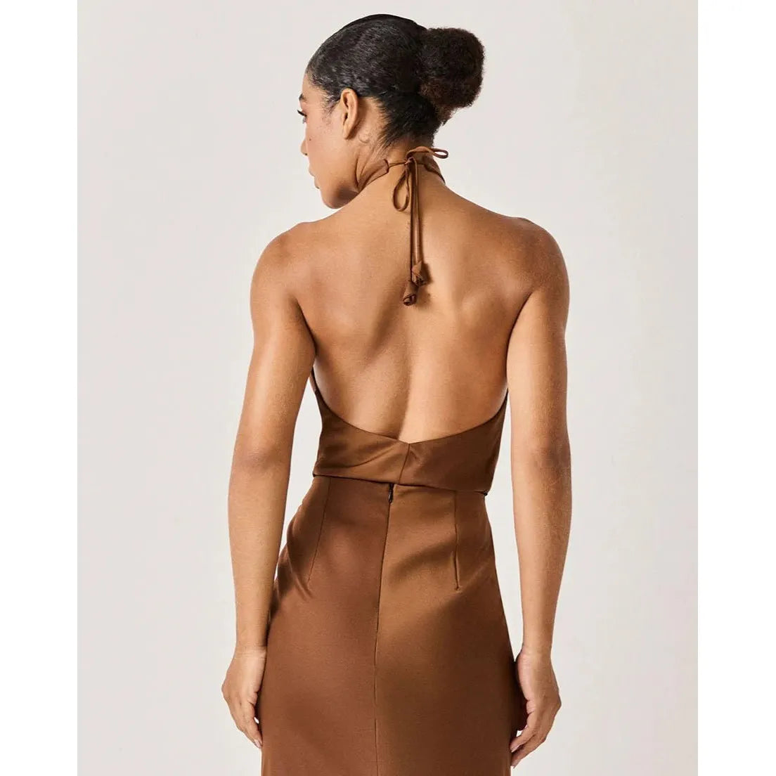 HL LAMPARINA TOP - BROWN