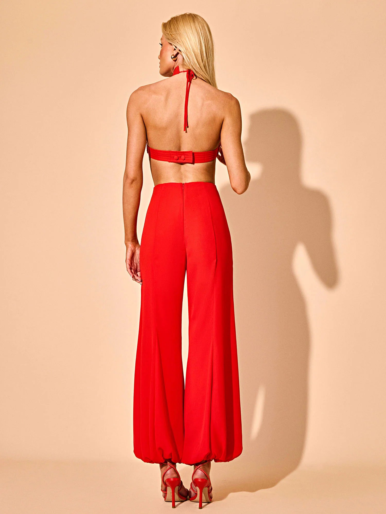 HL BALLOON PANTS - RED