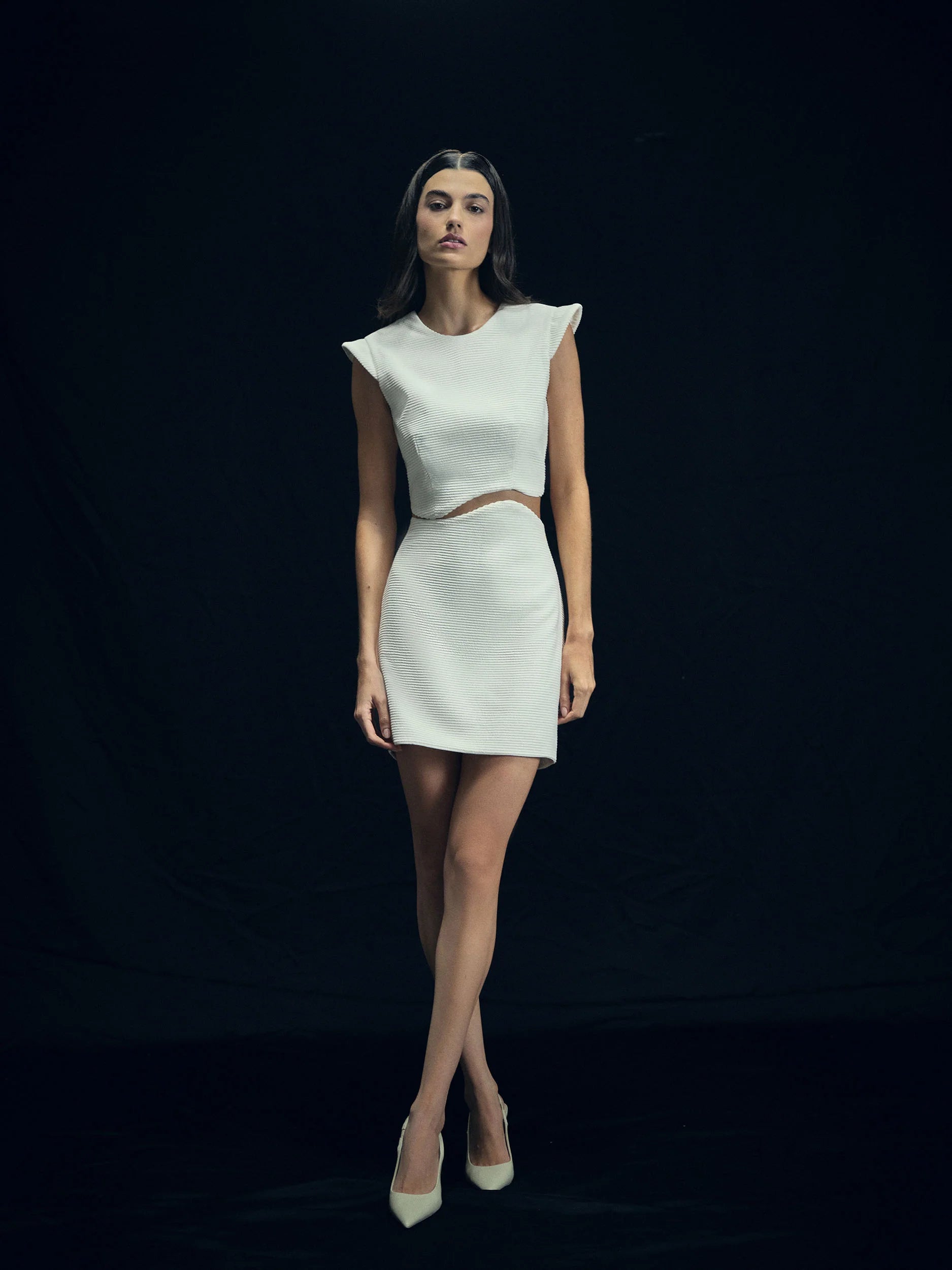 HL MOULAGE TOP - WHITE