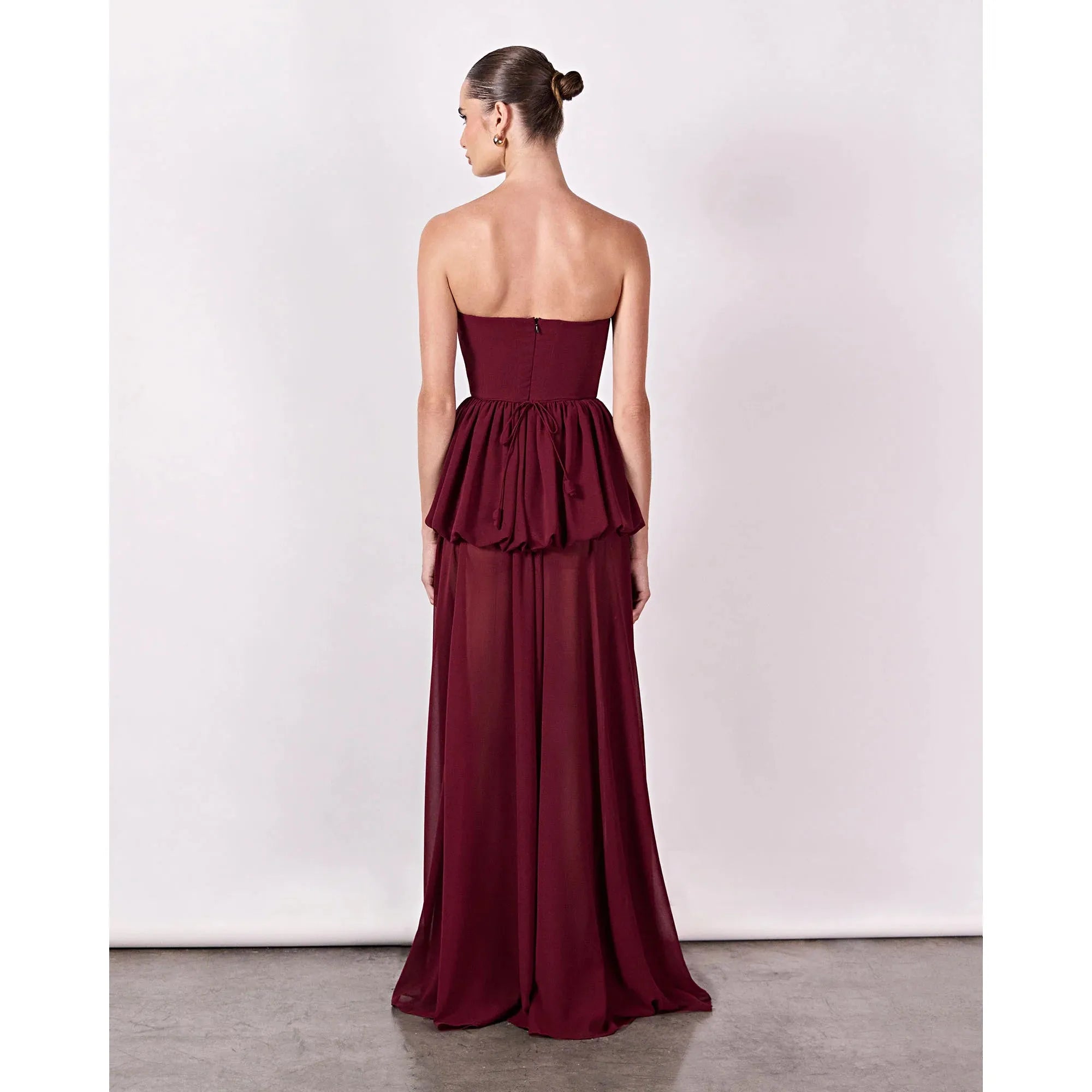 HL LONG CAULE DRESS