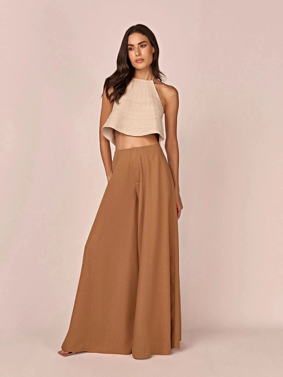 HL CROPPED SINGLE FRONT WEFT - NATURAL