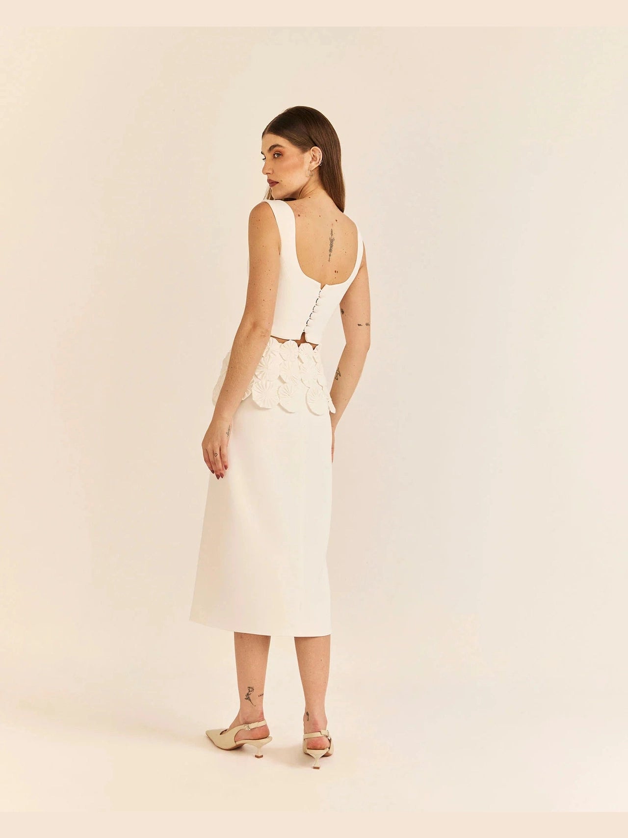 HL CROPPED FALESIAS WHITE