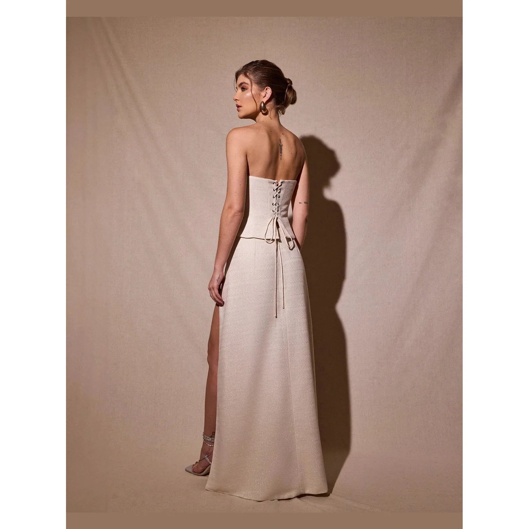 HL NATURAL SPARK LONG SKIRT
