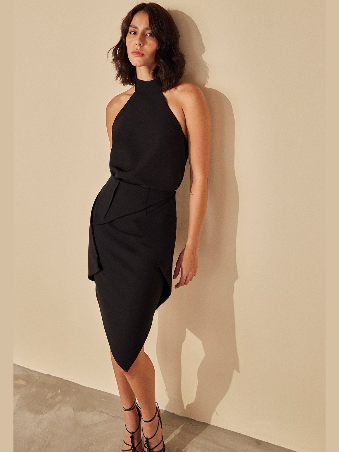 HL SAIA BLACK SKIRT