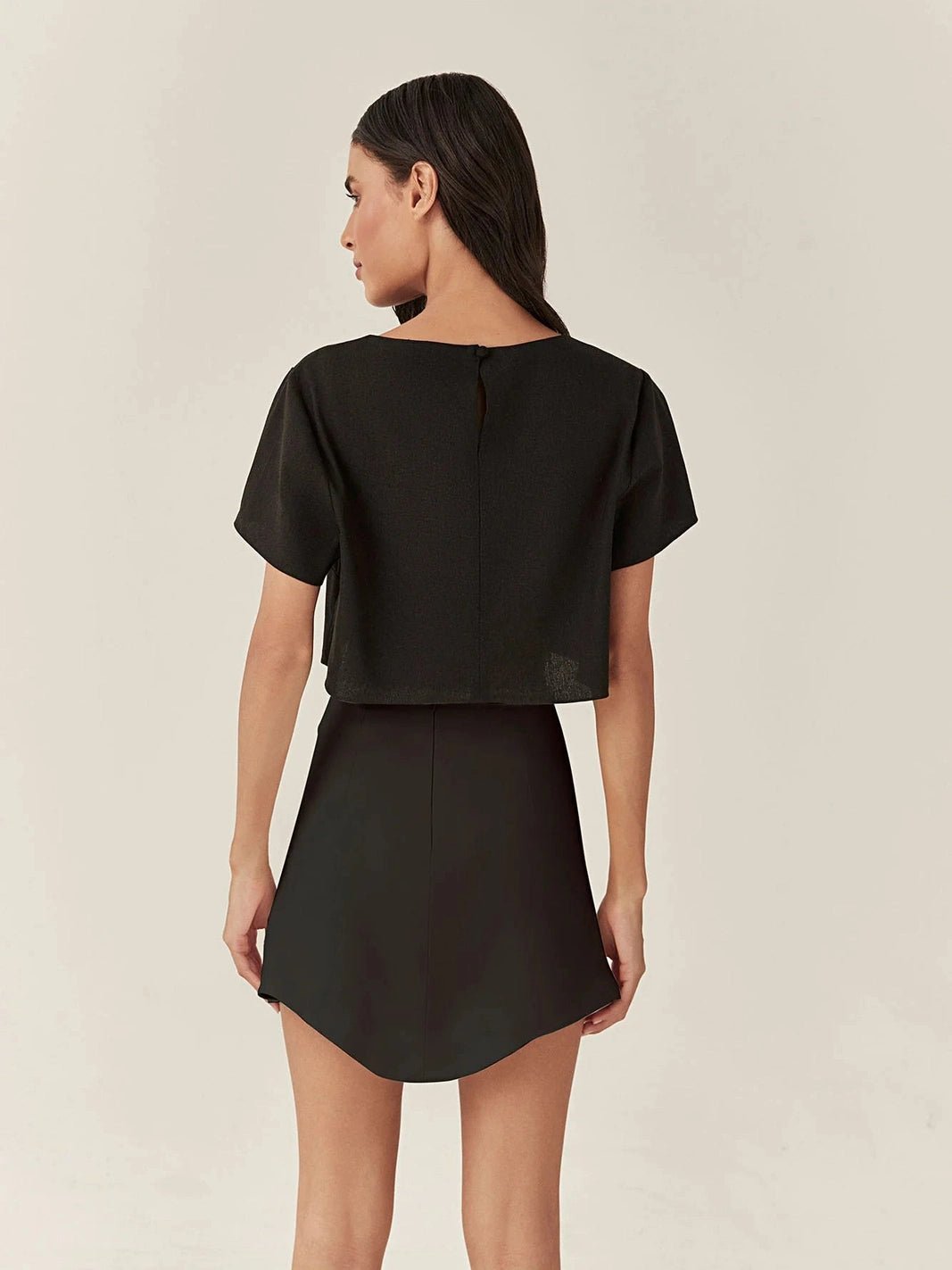 HL CURVA SKIRT BLACK
