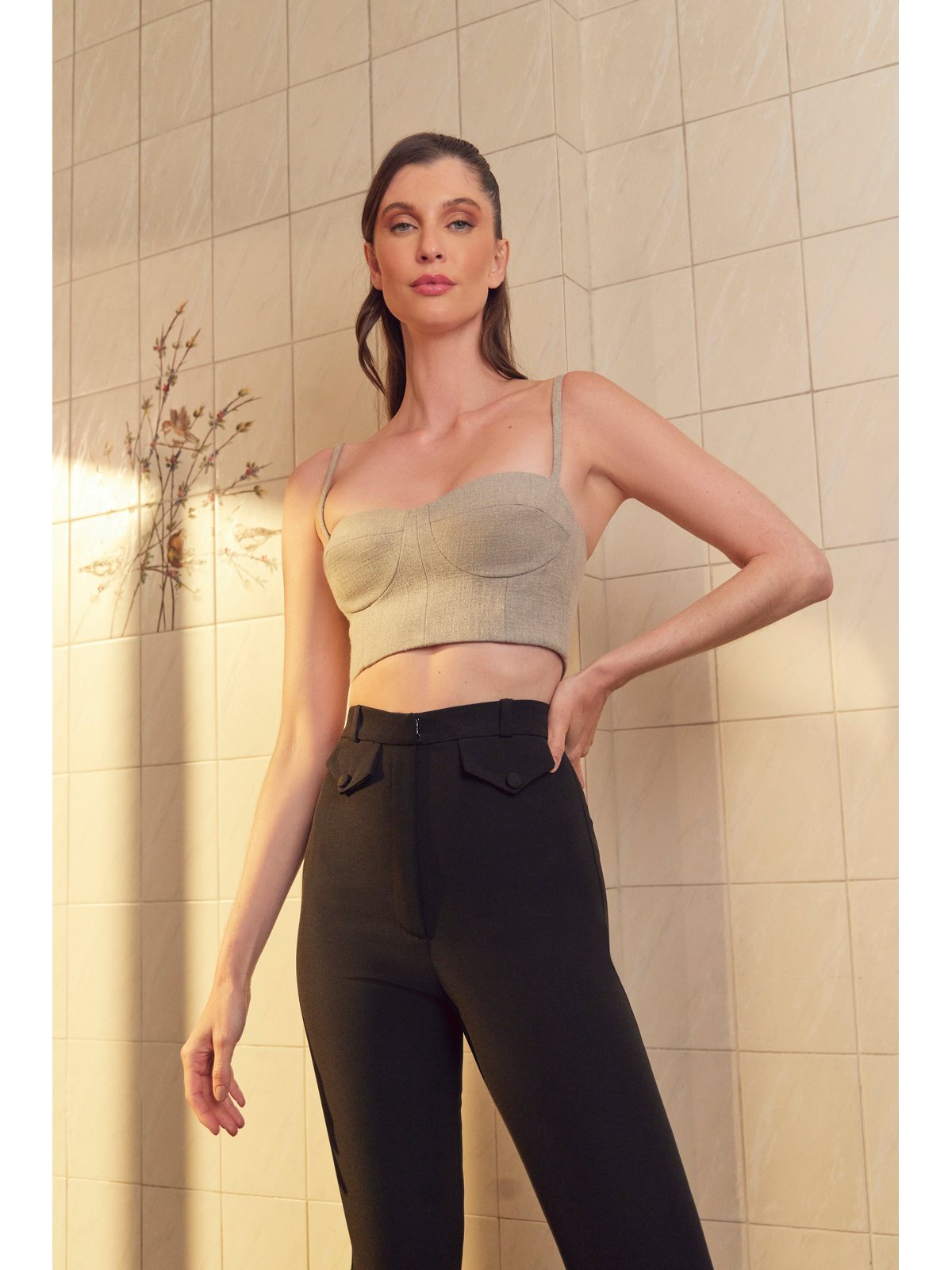 HL Moulage Top Gray | Blue