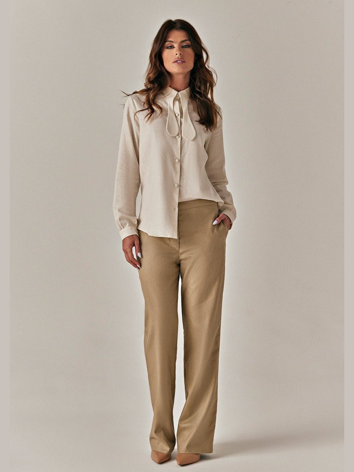 HL Intense Cream Blouse