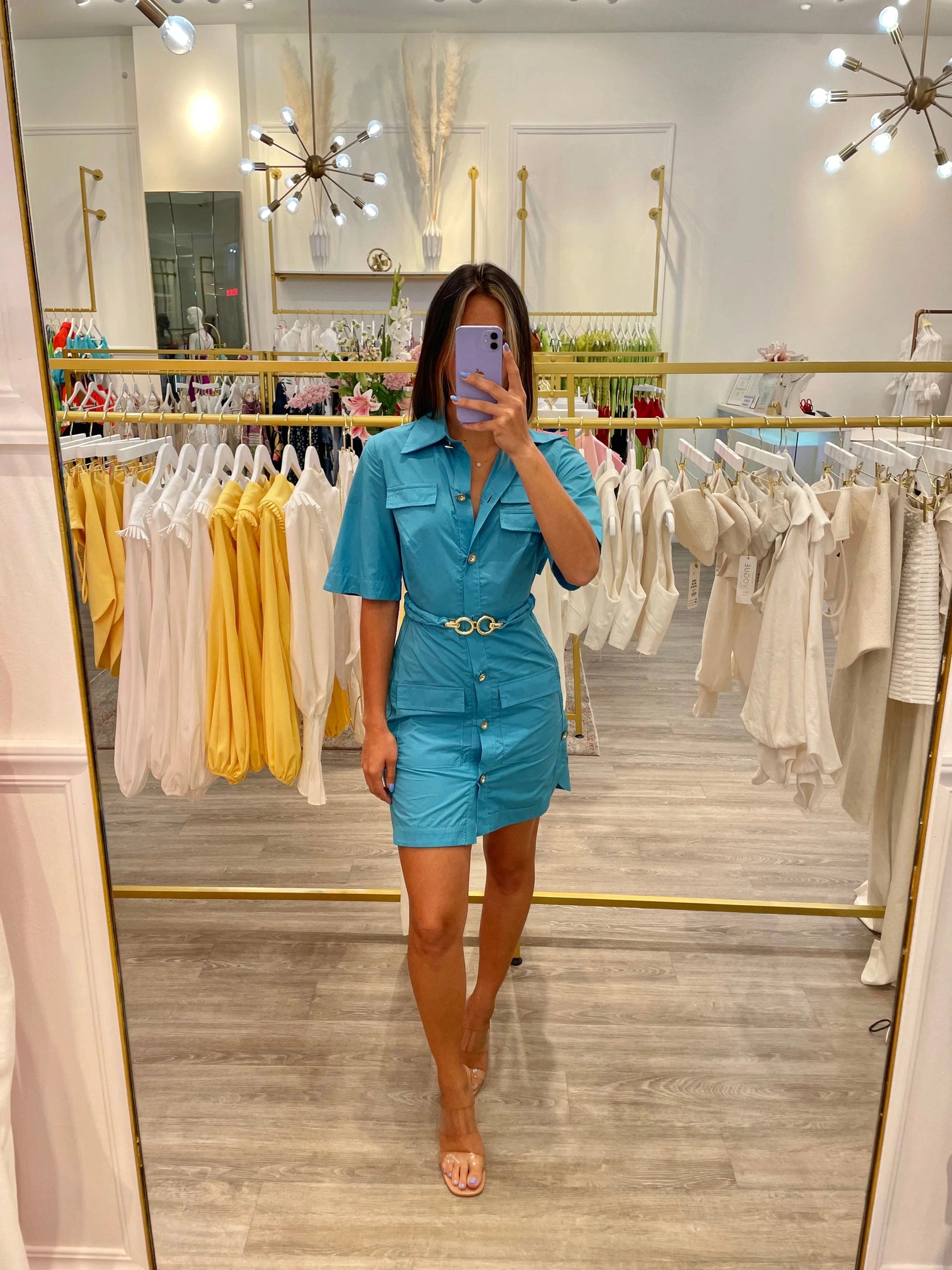 TD Blue Short Dress