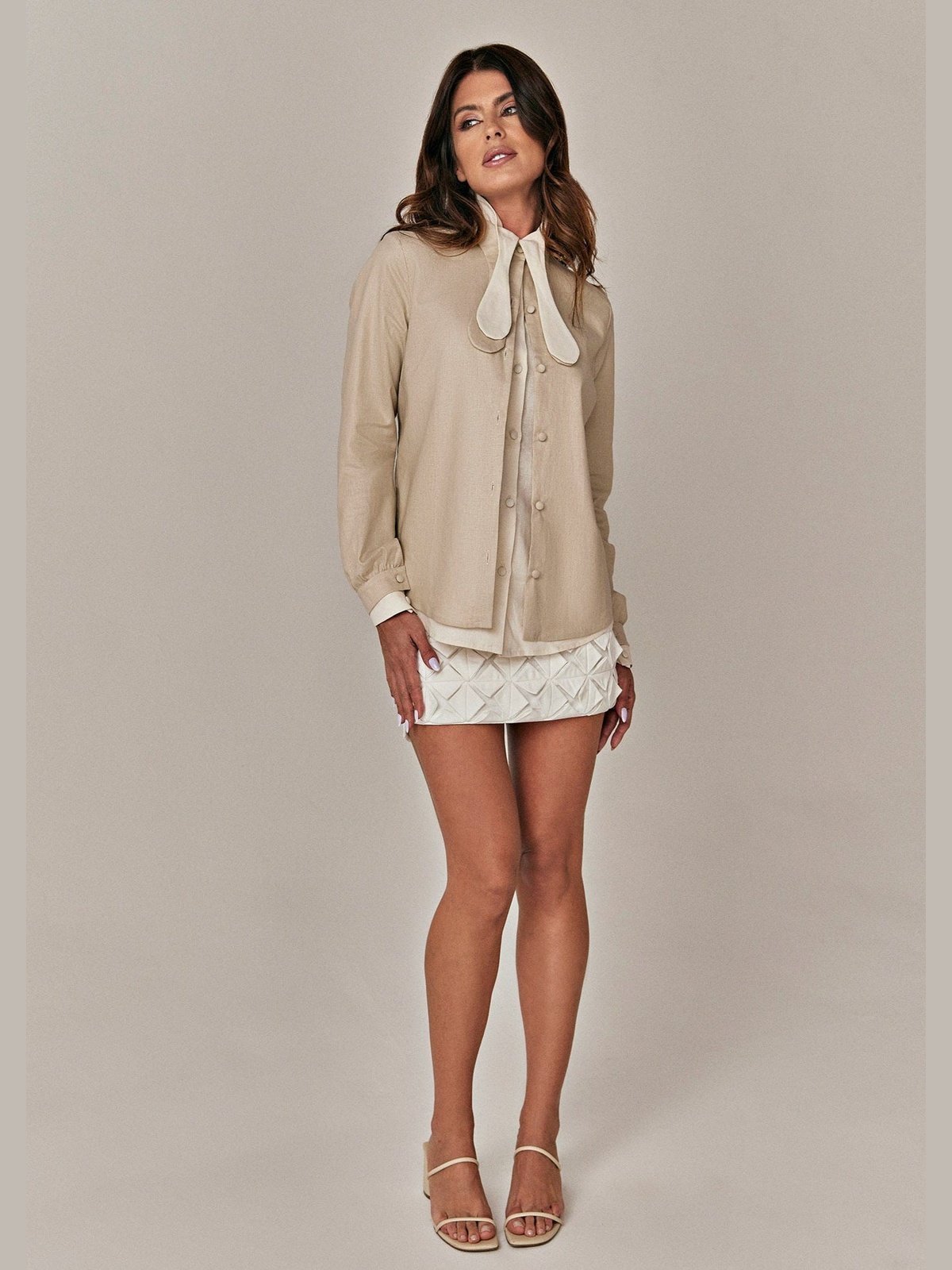 HL Intense Cream Blouse