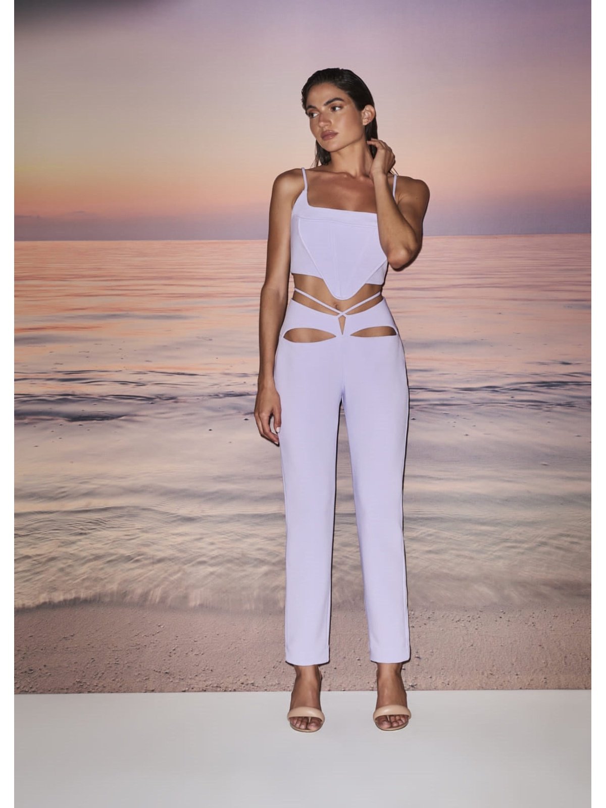 SC Cut Out Lilac Set