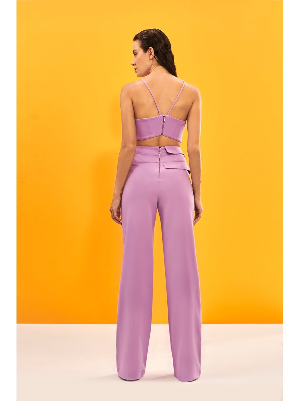 SC Twisted Top Detail Lilac Set