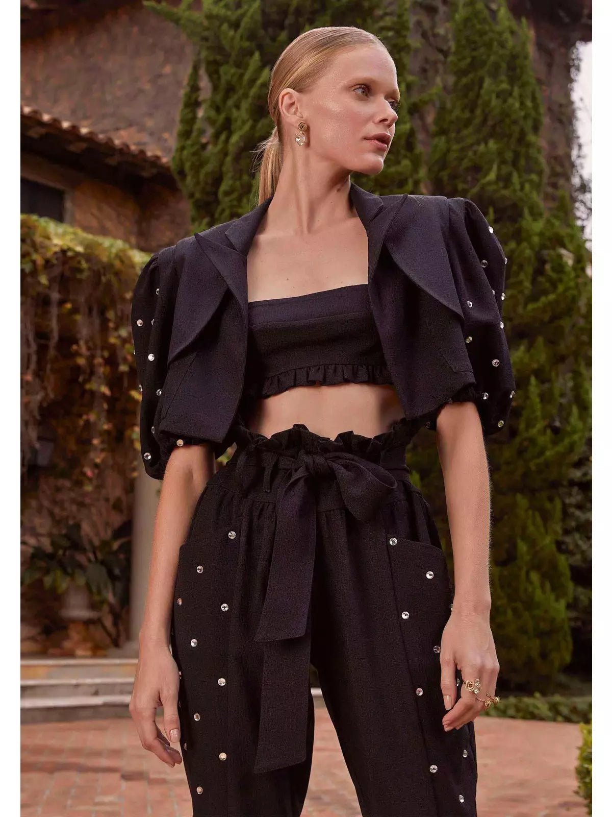Amar Top, Blazer Pant Set