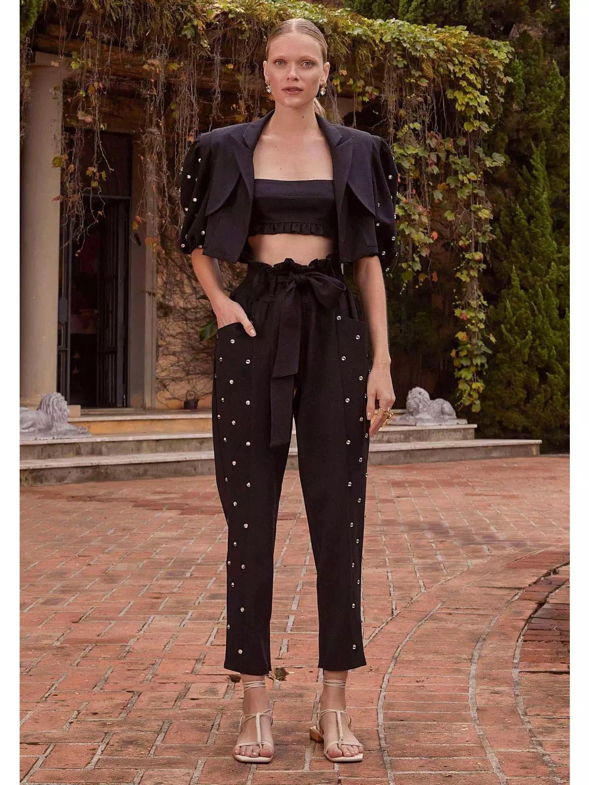 Amar Top, Blazer Pant Set
