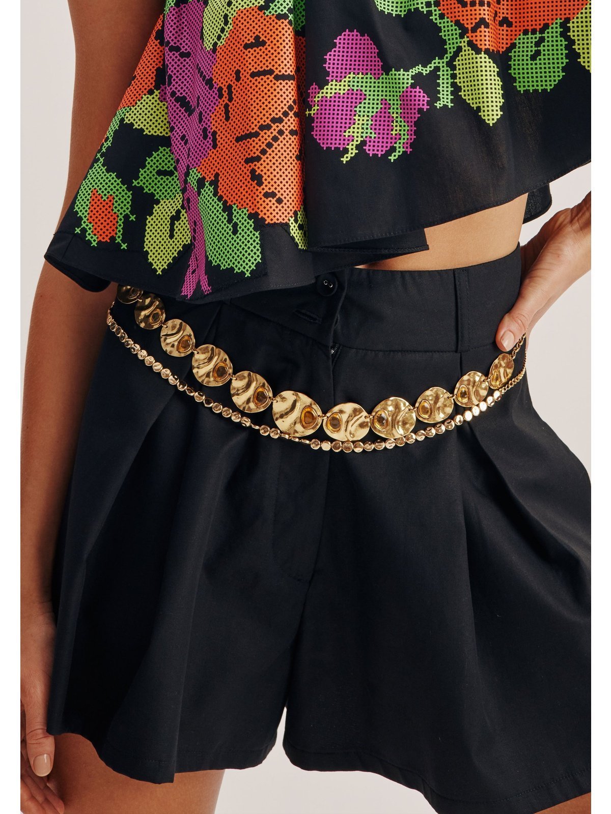 AMAR High Waisted Short Set