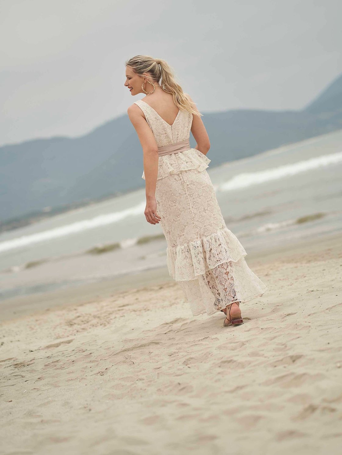 Embroidered Lagoon Dress