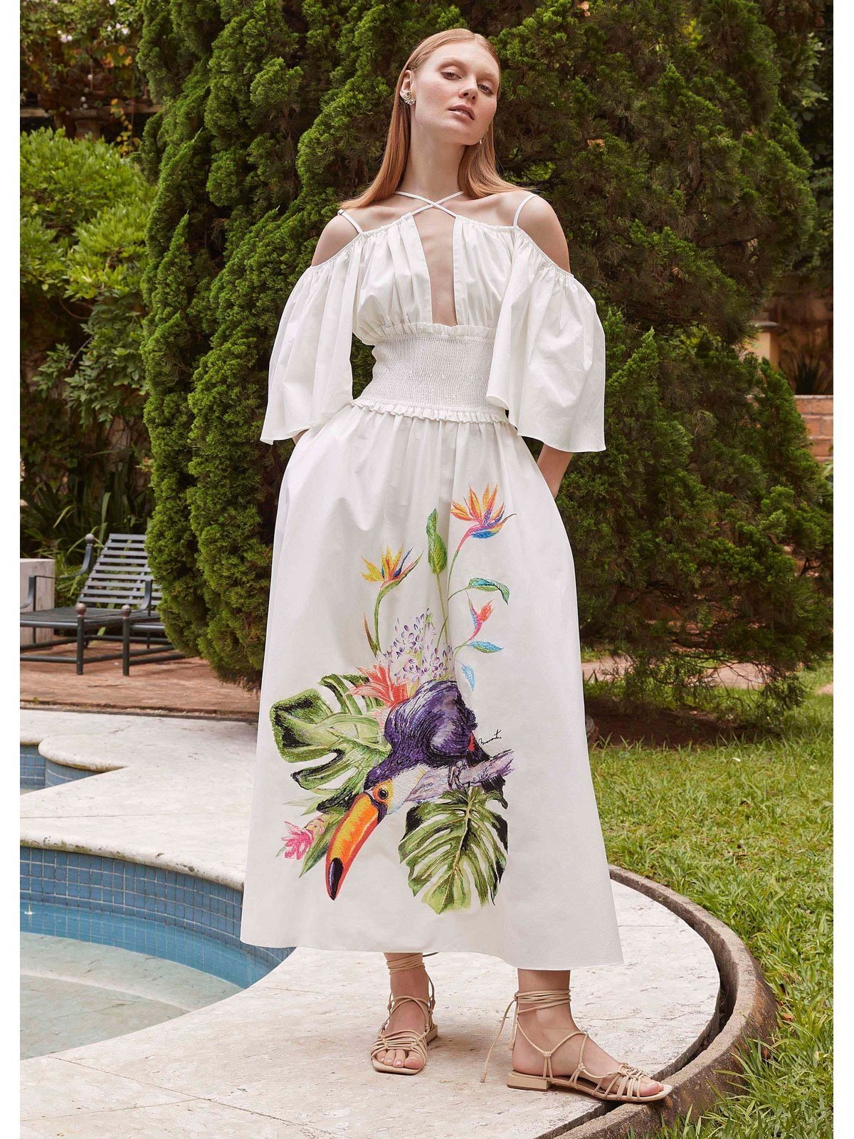 Amar Tucan Midi Dress