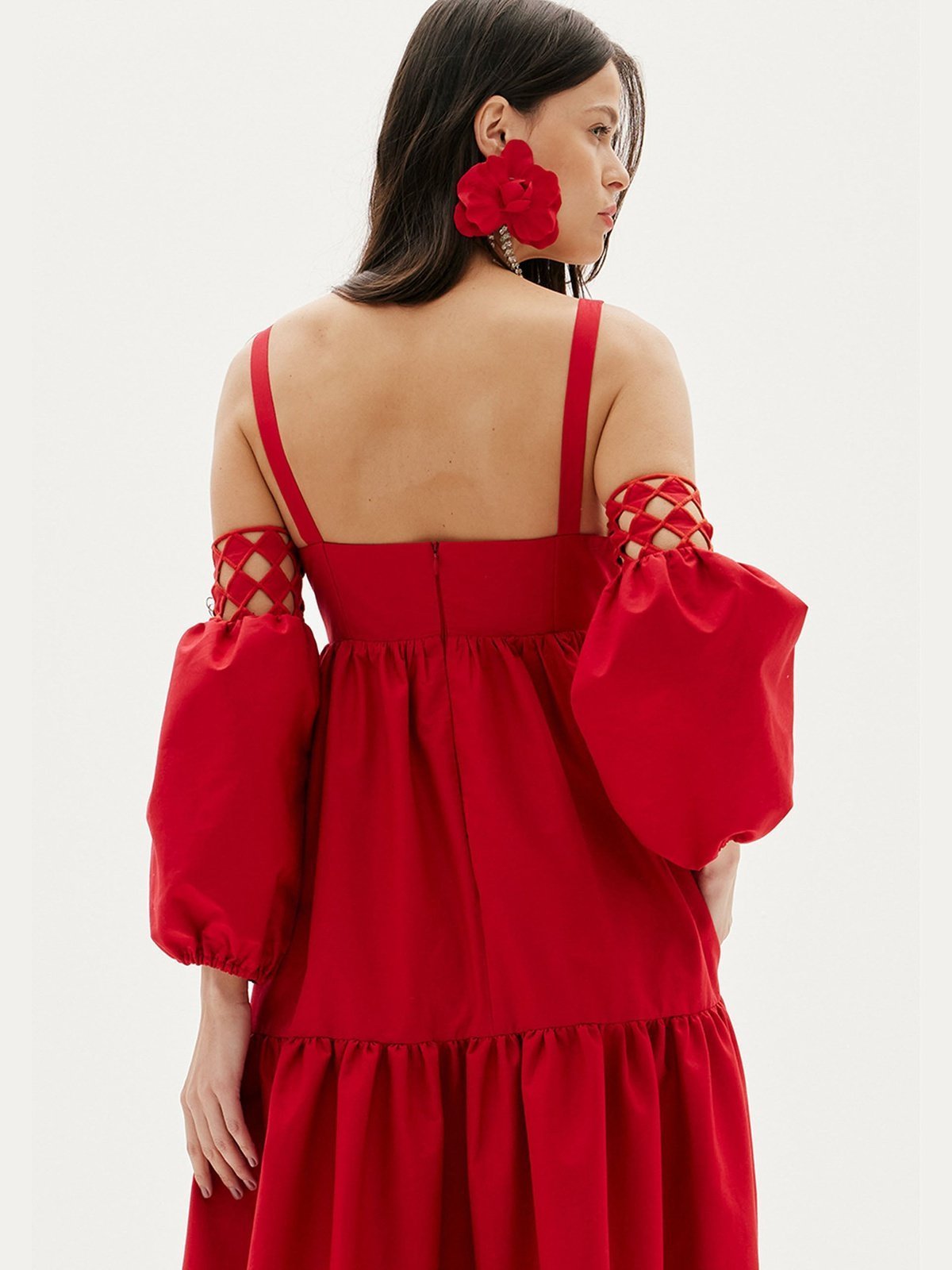 Amar Ara Red Dress