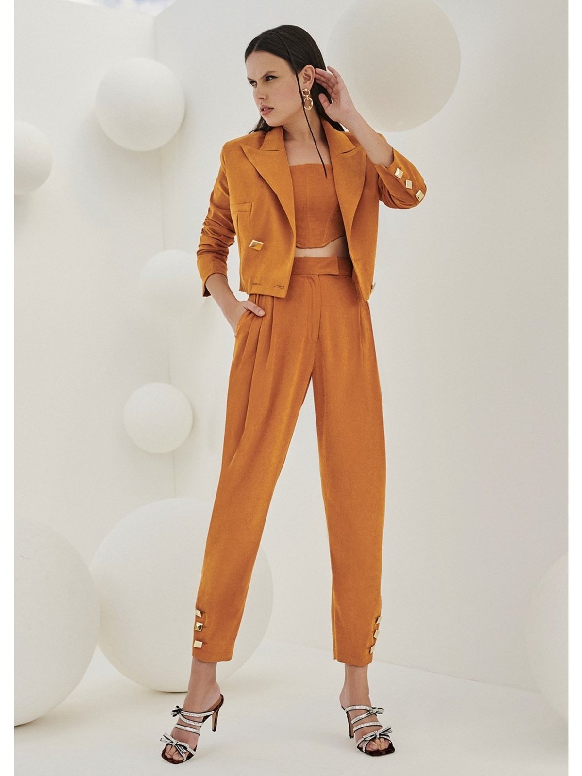 Saude Cropped Jacket