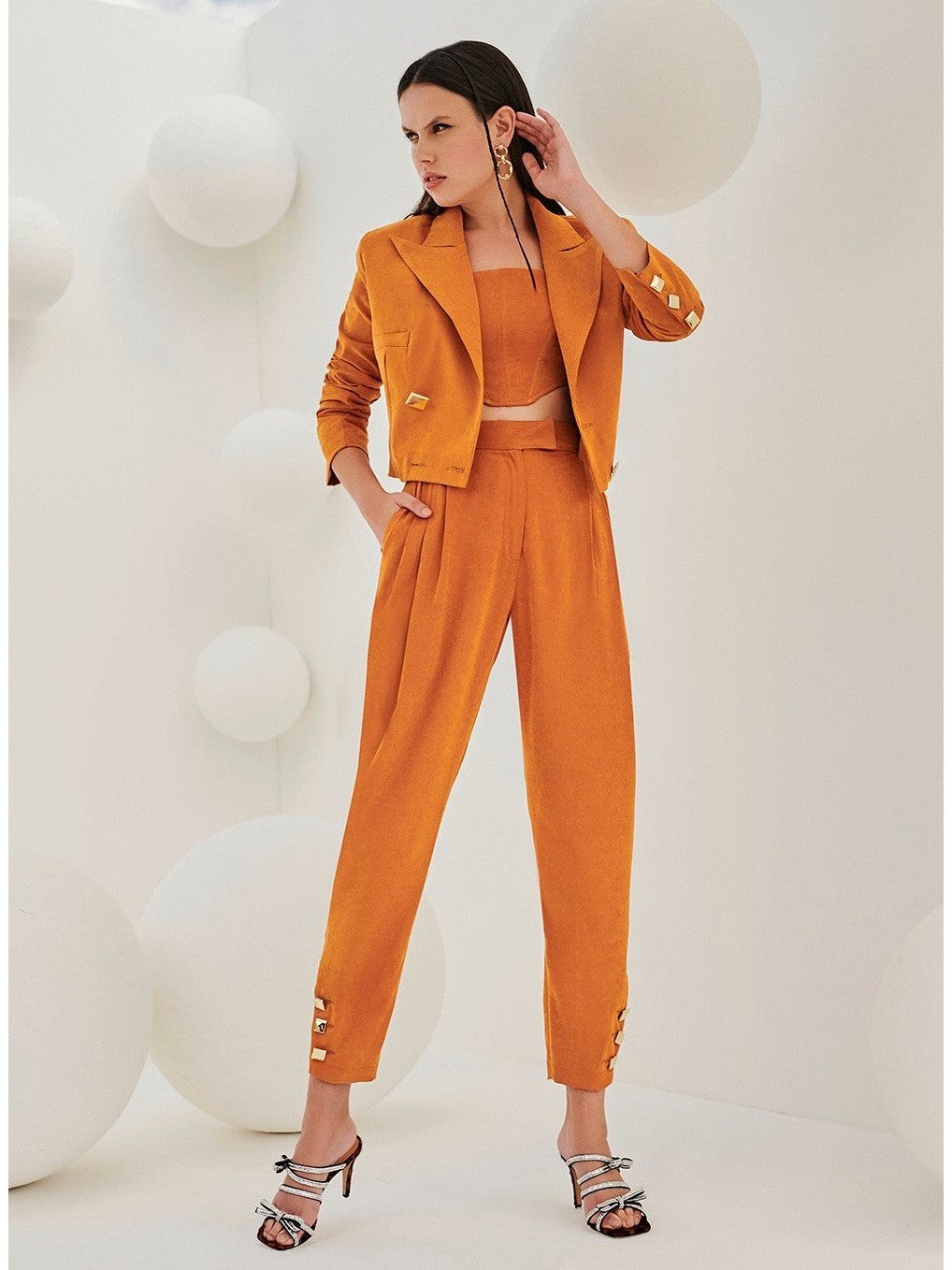 Saude Cropped Jacket